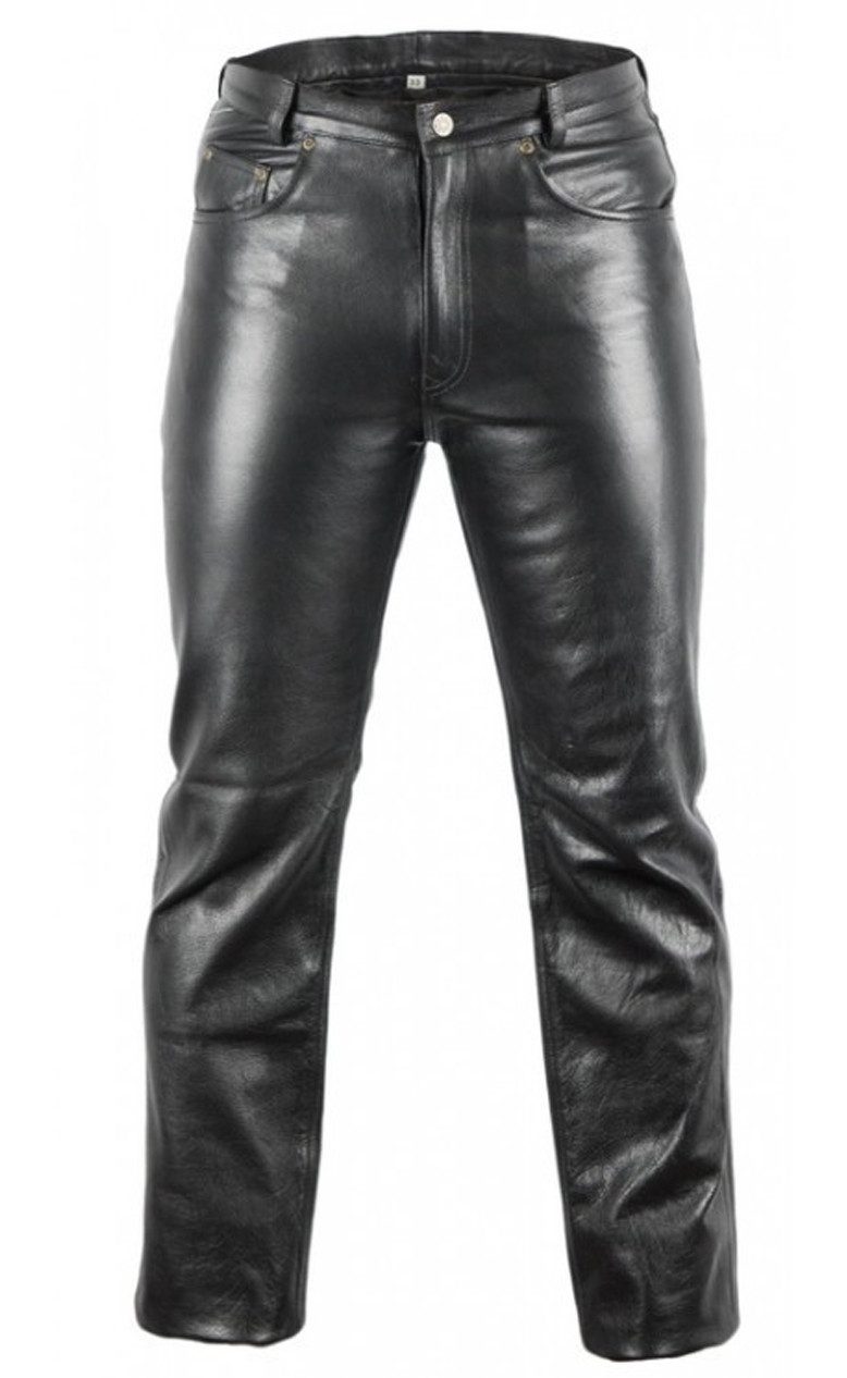 MDM Lederhose Herren Lederhose Bikerjeans aus günstig online kaufen