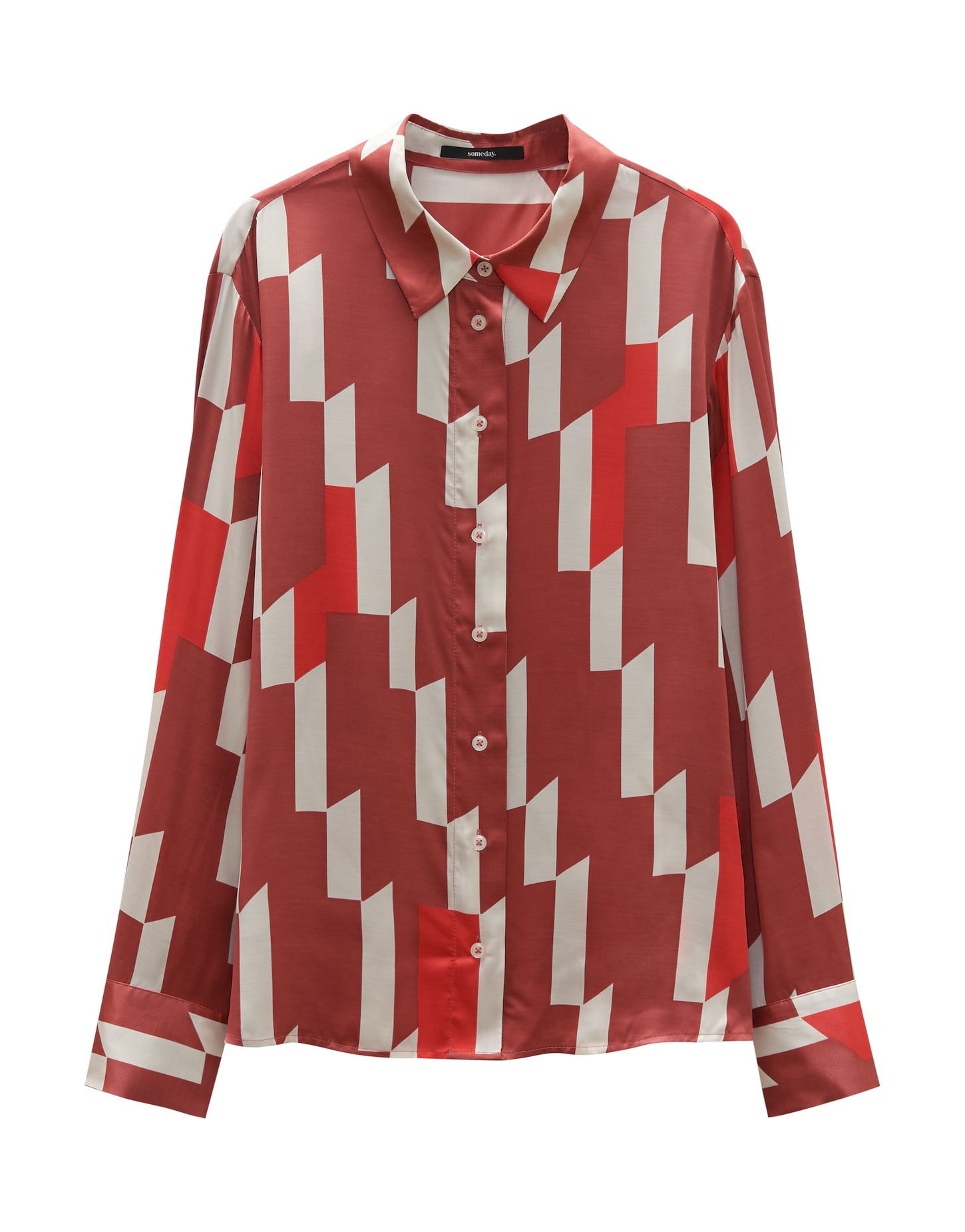 someday Satinbluse Printbluse ZINNOVA Loose in günstig online kaufen