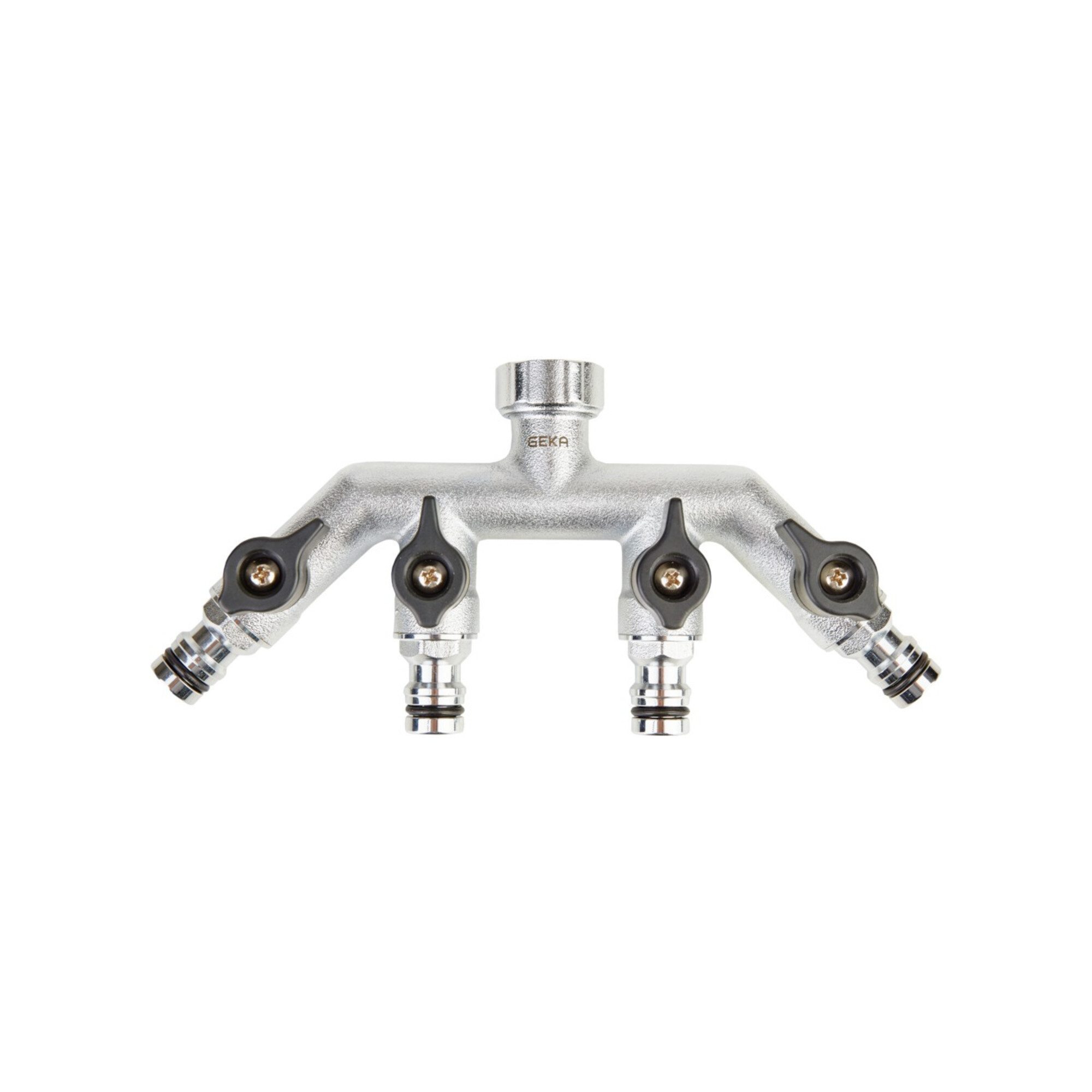 GEKA Schlauch GEKA Vierwegeventil IG G 3/4" MS Cr Karte plus Stecksystem