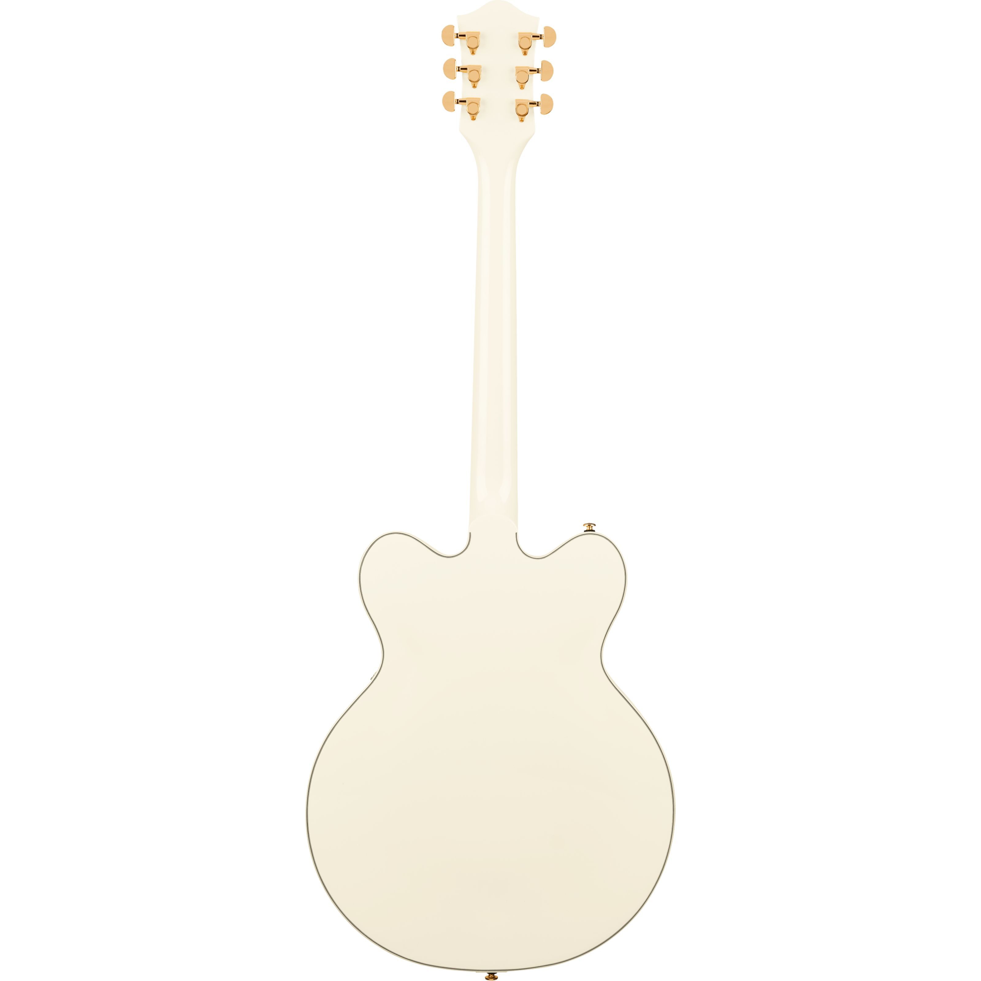 Gretsch Halbakustik-Gitarre, Halb-Akustik Gitarren, Semi Hollow-Modelle, G2622TG Streamliner Center Block with Bigsby Vintage White -