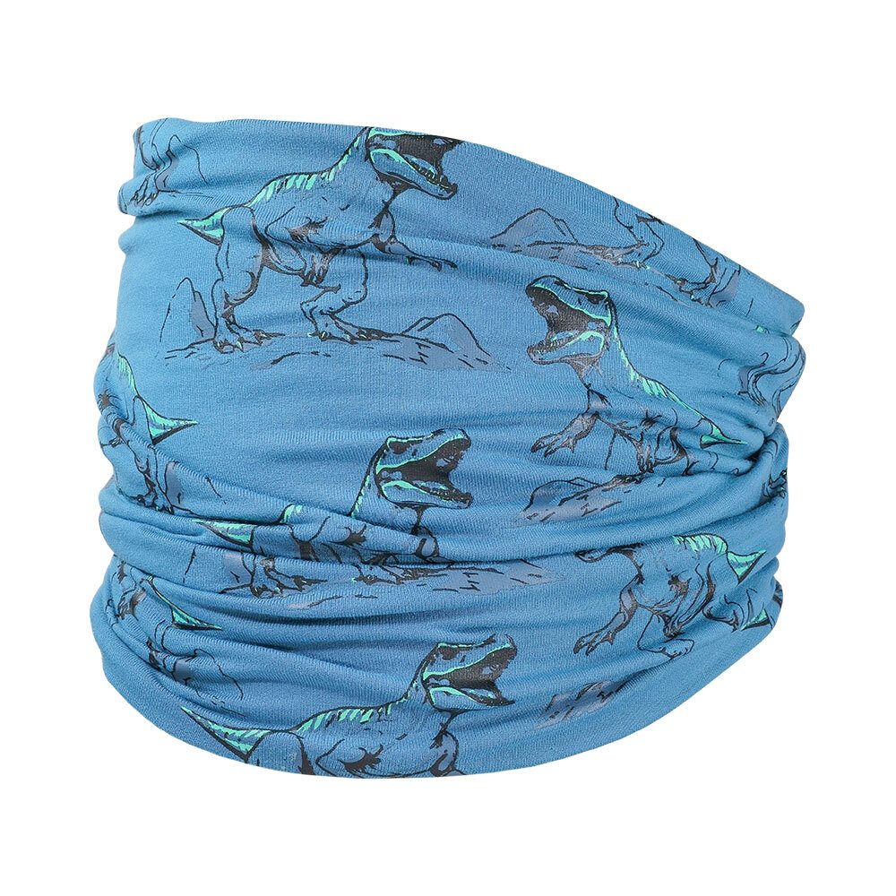 MAXIMO Loop KIDS BOY-Tube Dinosaurier reversible, Jersey bedruckt, (1-St), Reversible