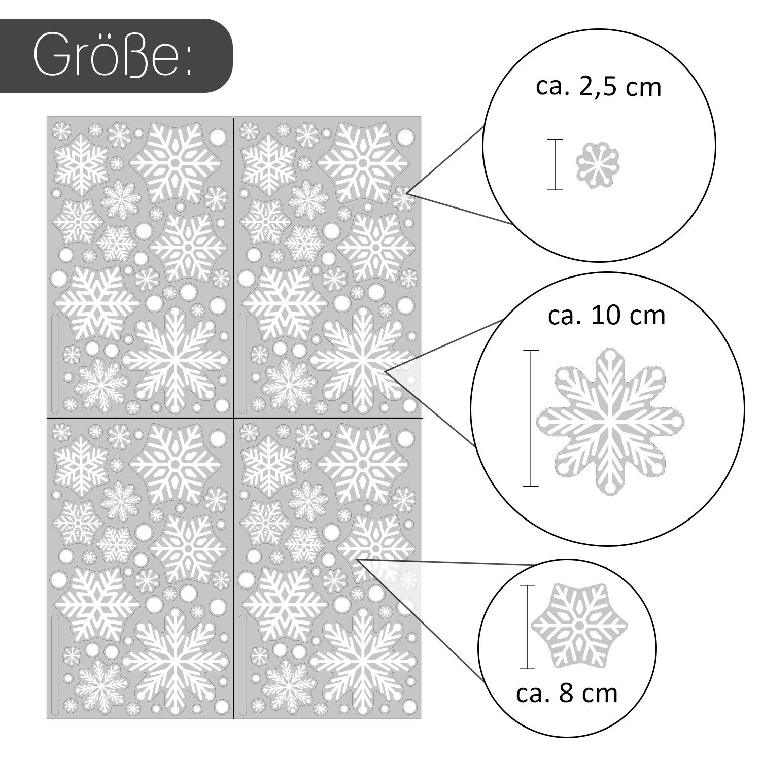 younikat Fensterdekoration younikat Fenster Bilder Winter günstig online kaufen