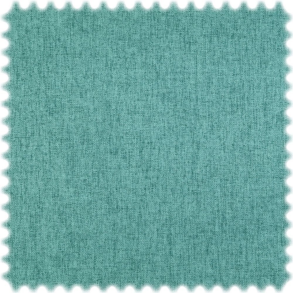 Heiro Stoff Flachgewebe Möbelstoff Skandi Türkis mit Fleckschutz, Polsterstoff Meterware - Breite:140 cm