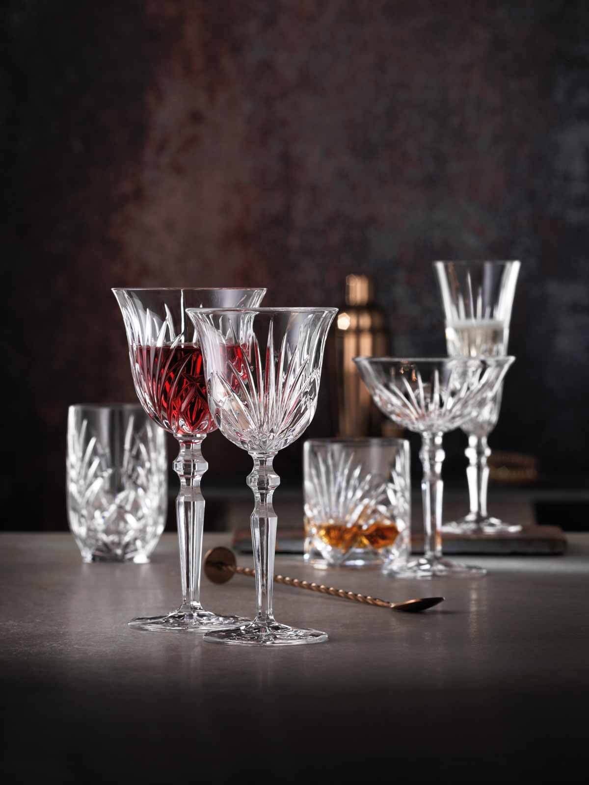 Nachtmann Cocktailglas Palais Cocktailgläser 200 ml 6er Set, 6-tlg., Glas