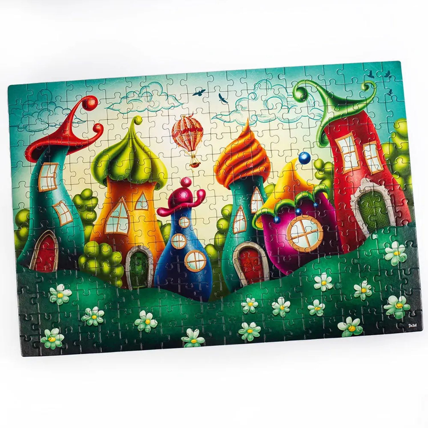 Käfer Puzzle Puzzle Märchenstadt DT200-03, Puzzleteile