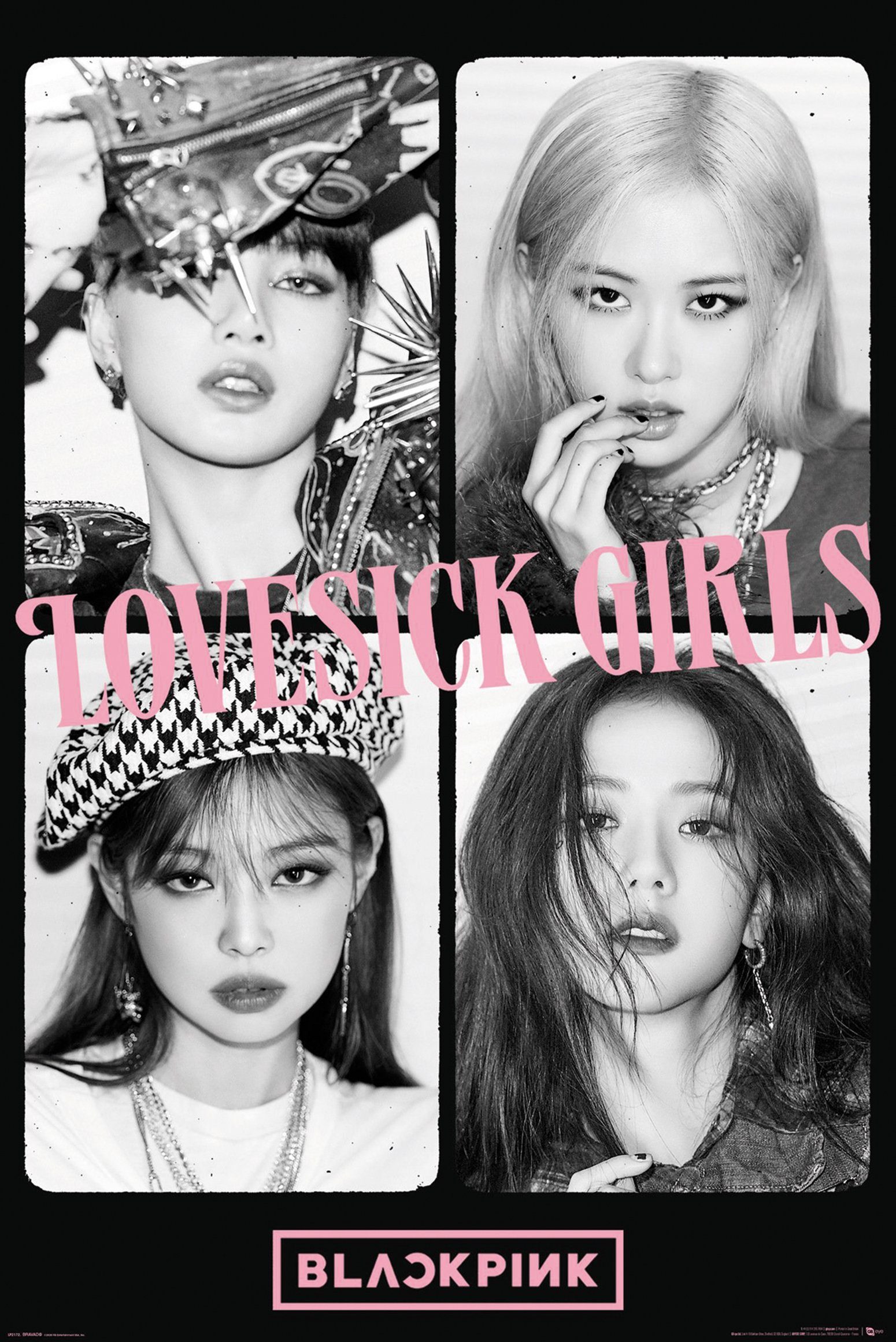 GB eye Poster Blackpink Poster Lovesick Girls 61 x 91,5 cm