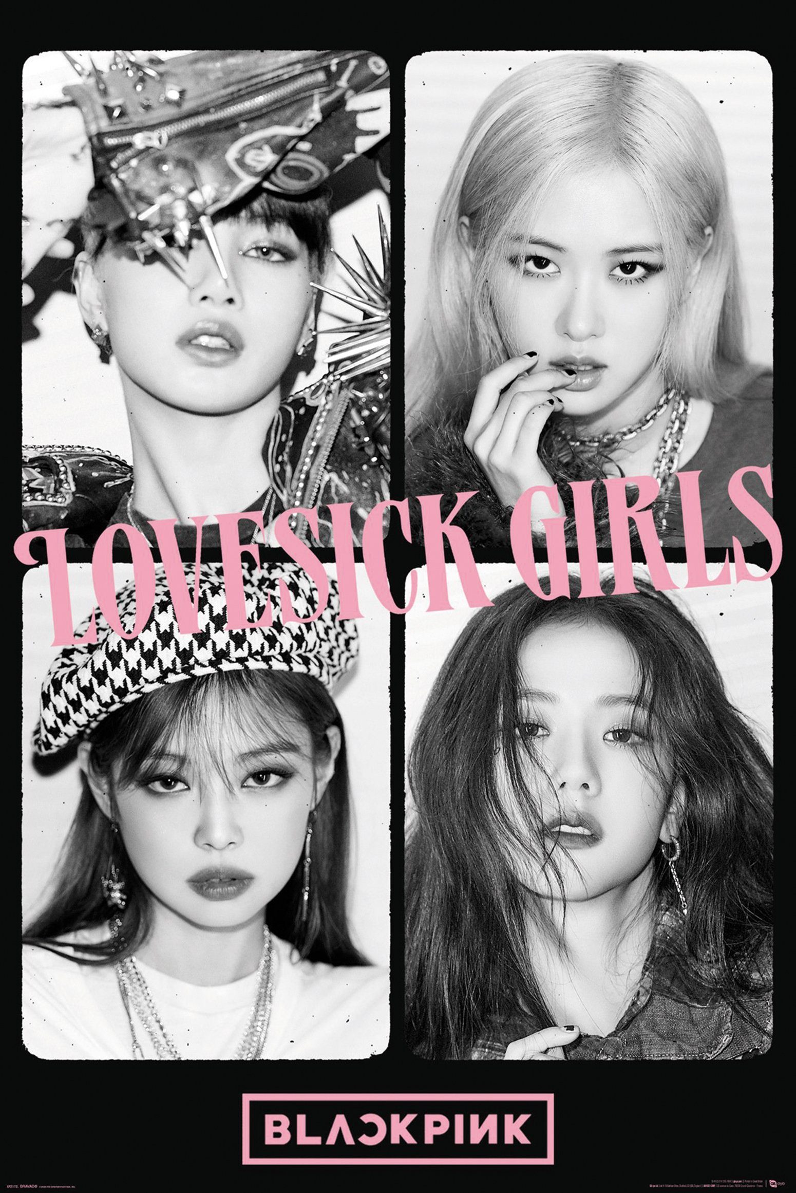 GB eye Poster Blackpink Poster Lovesick Girls 61 x 91,5 cm günstig online kaufen