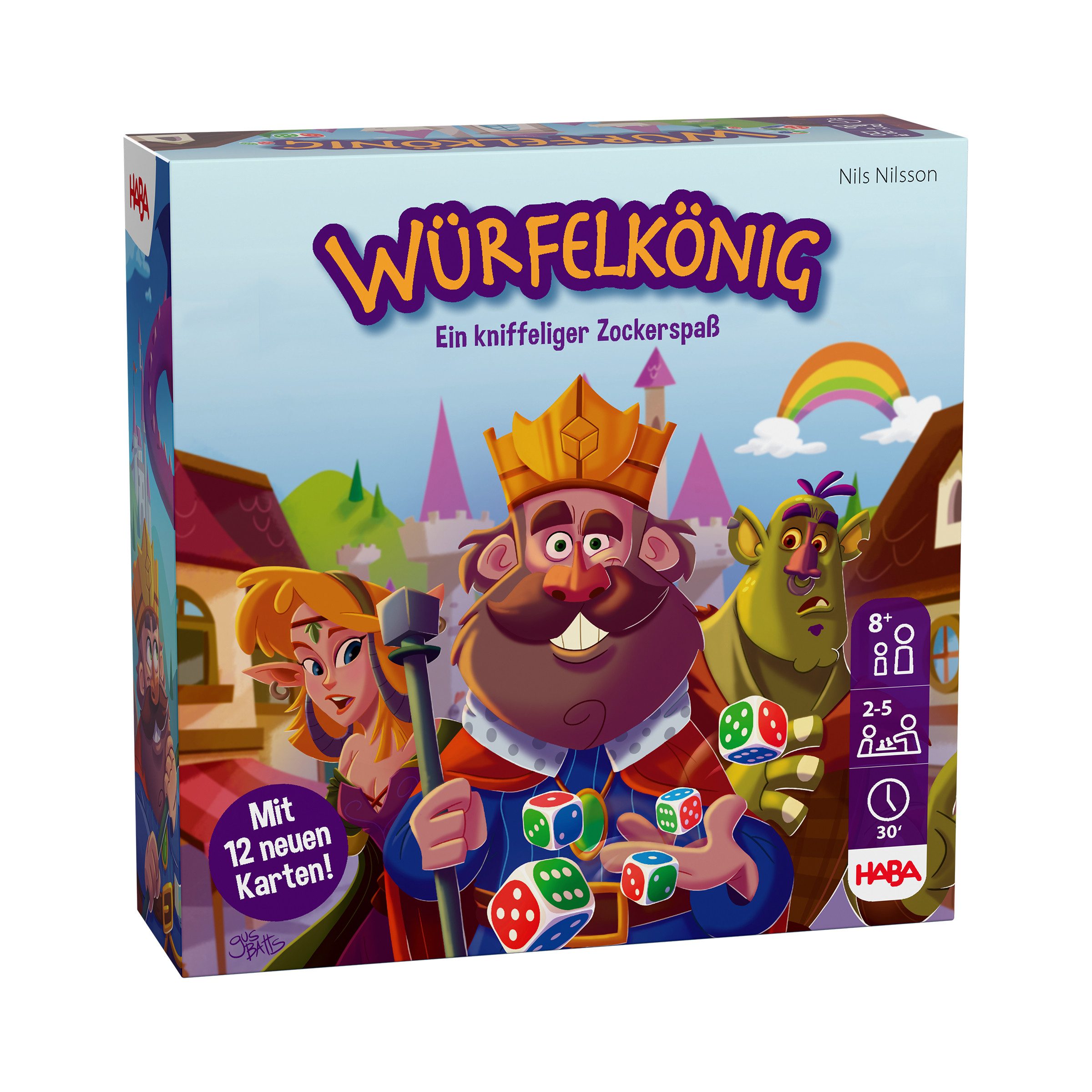 Haba Spiel Würfelkönig Redesign, Familienspiel