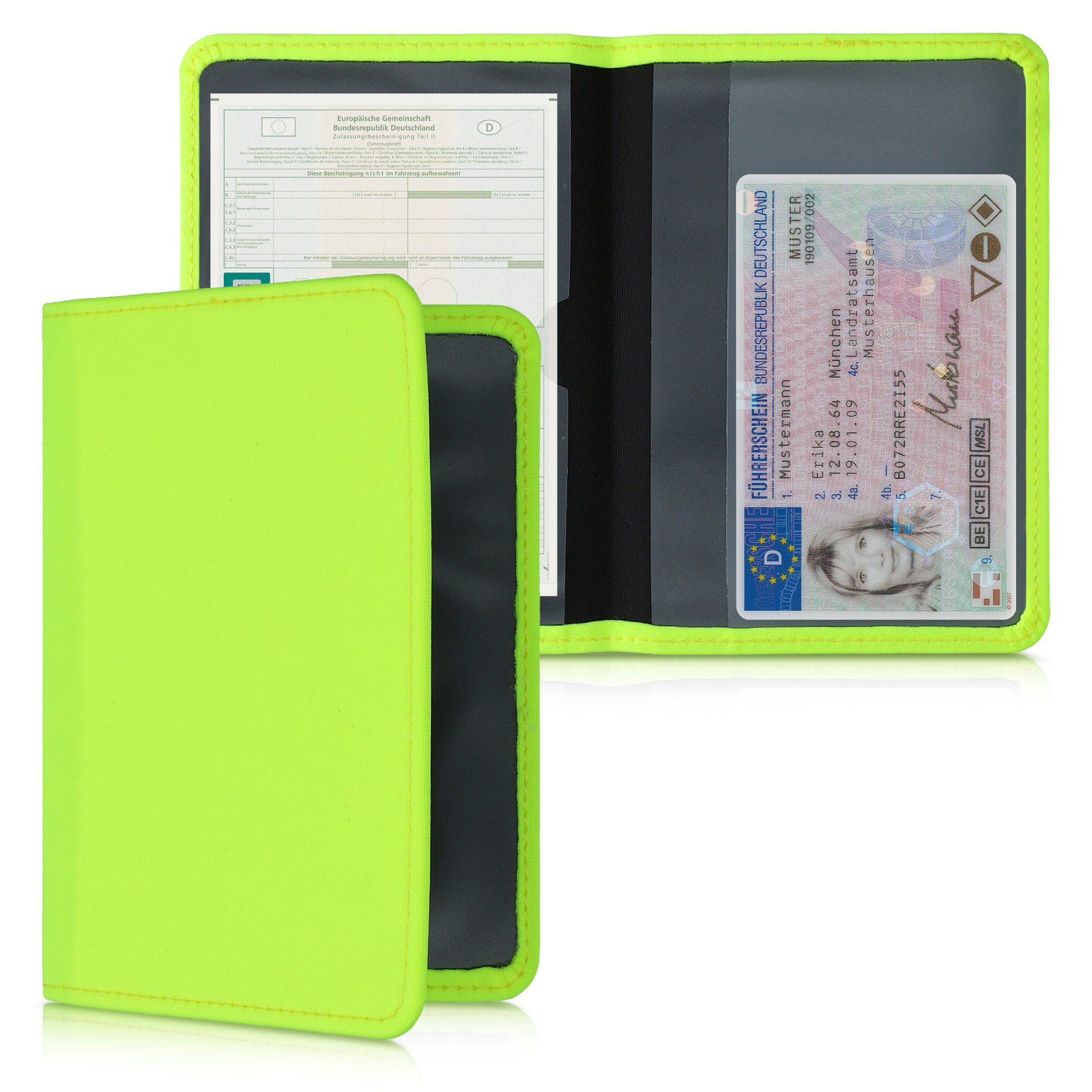 kwmobile Etui Fahrzeugschein Hülle mit Kartenfächern, günstig online kaufen