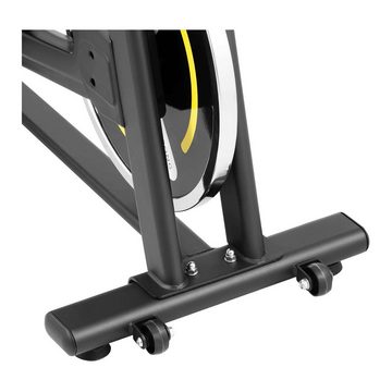 Gymrex Heimtrainer Heimtrainer Hometrainer Fahrrad Indoor Cycle 8 kg Schwungmasse bis 100