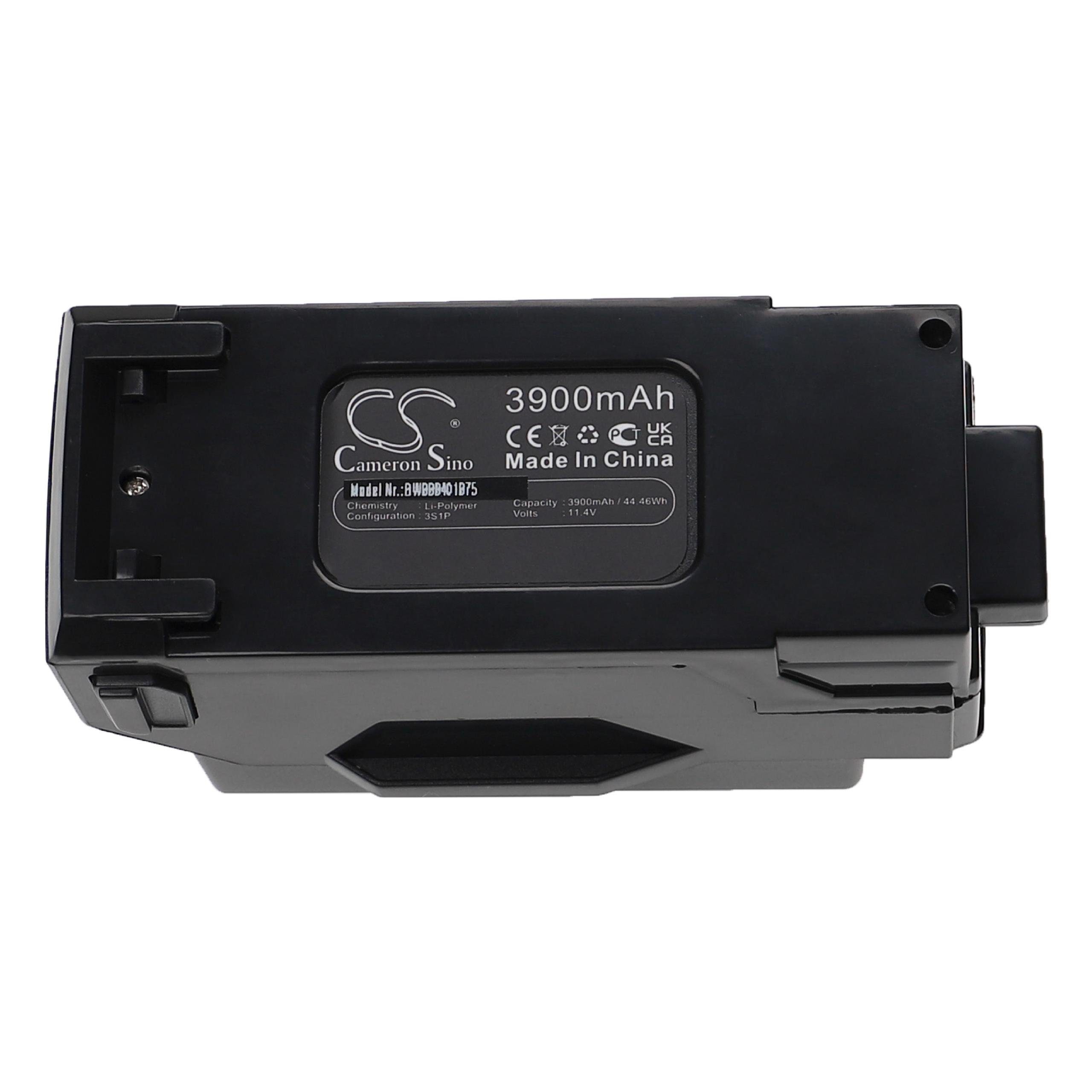 Ersatz für Yuneec YUNB3S2800 für Drohne / Modellbau Drohne (3900 mAh, Drohnen-Akku