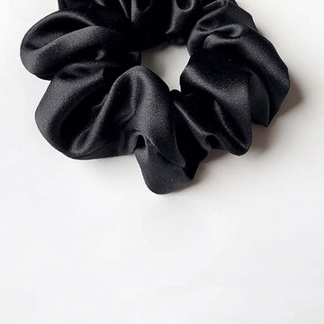 KIKI Haarband 6 Stück Haargummis Schwarz Elastische Haarbänder für Mädchen Damen