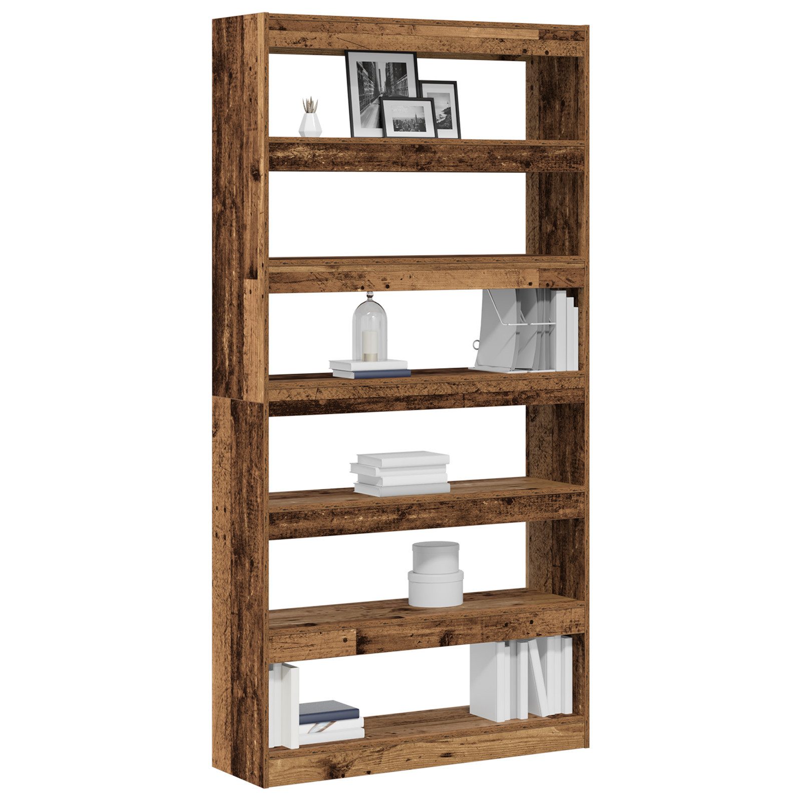 vidaXL Bücherregal Bücherregal Altholz Engineered Wood günstig online kaufen