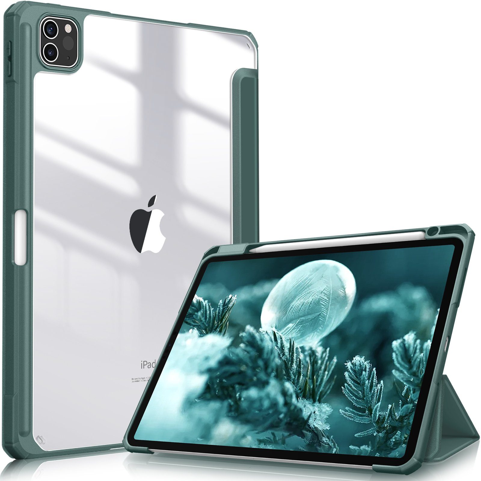 FINTIE IPad Pro 11 Hülle Mit Stifthalter - Stoßfeste Schutzhülle Transparent