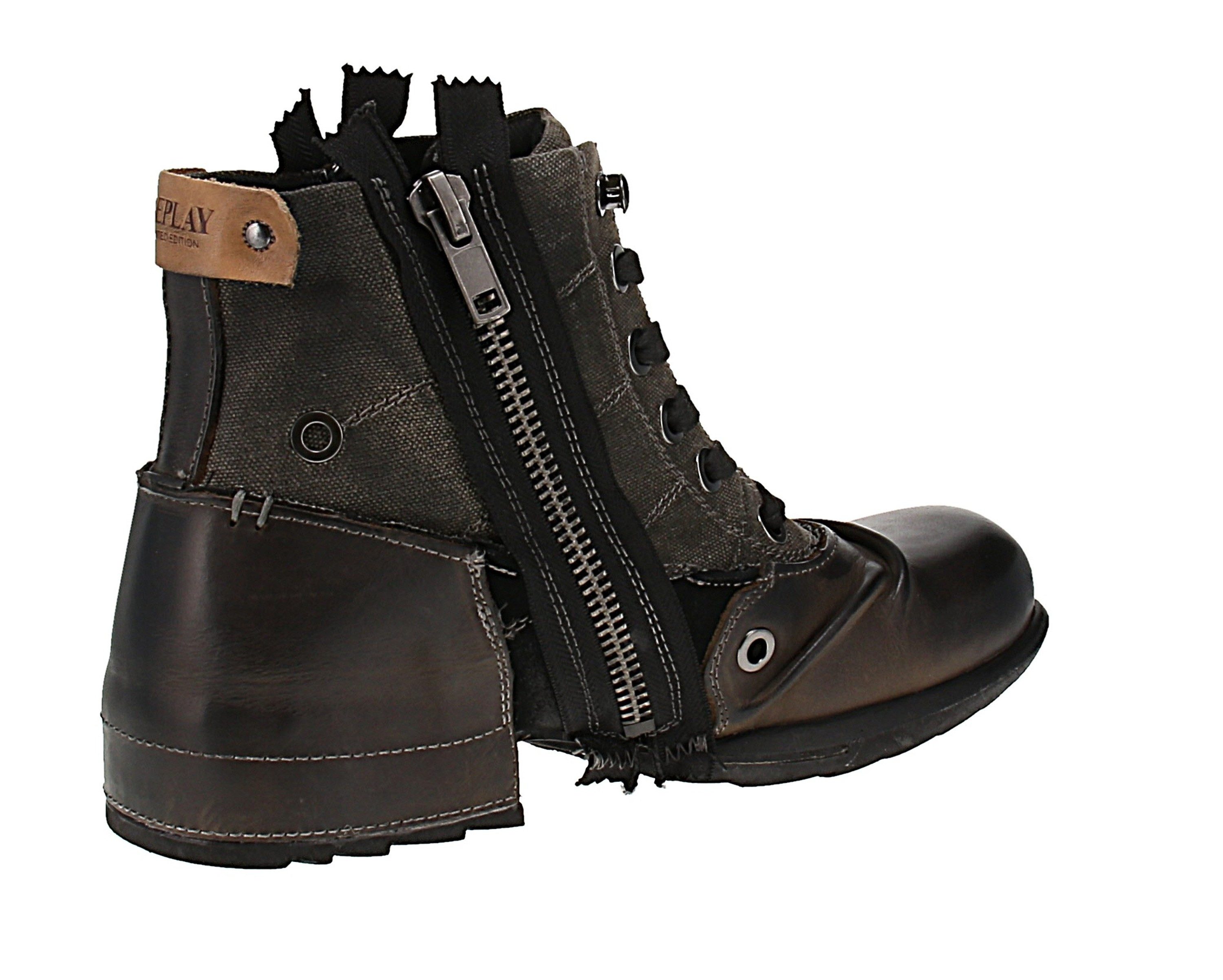 Replay Replay Grip Limited GMU01 C0023L - Herren Boots - 019-Dark-Grey Stiefel