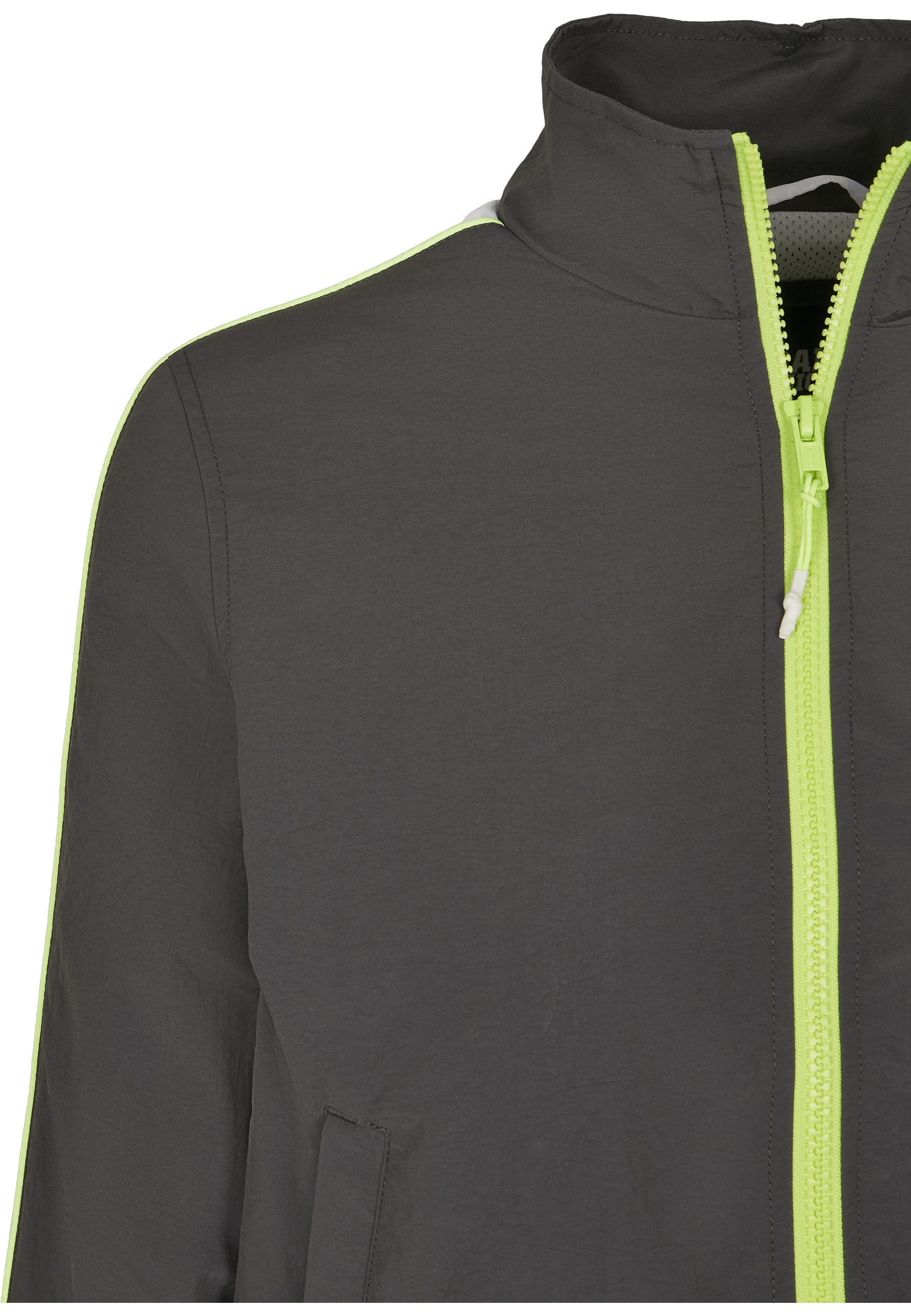 URBAN CLASSICS Allwetterjacke Urban Classics Damen Ladies Short Piped Track Jacket (1-St)