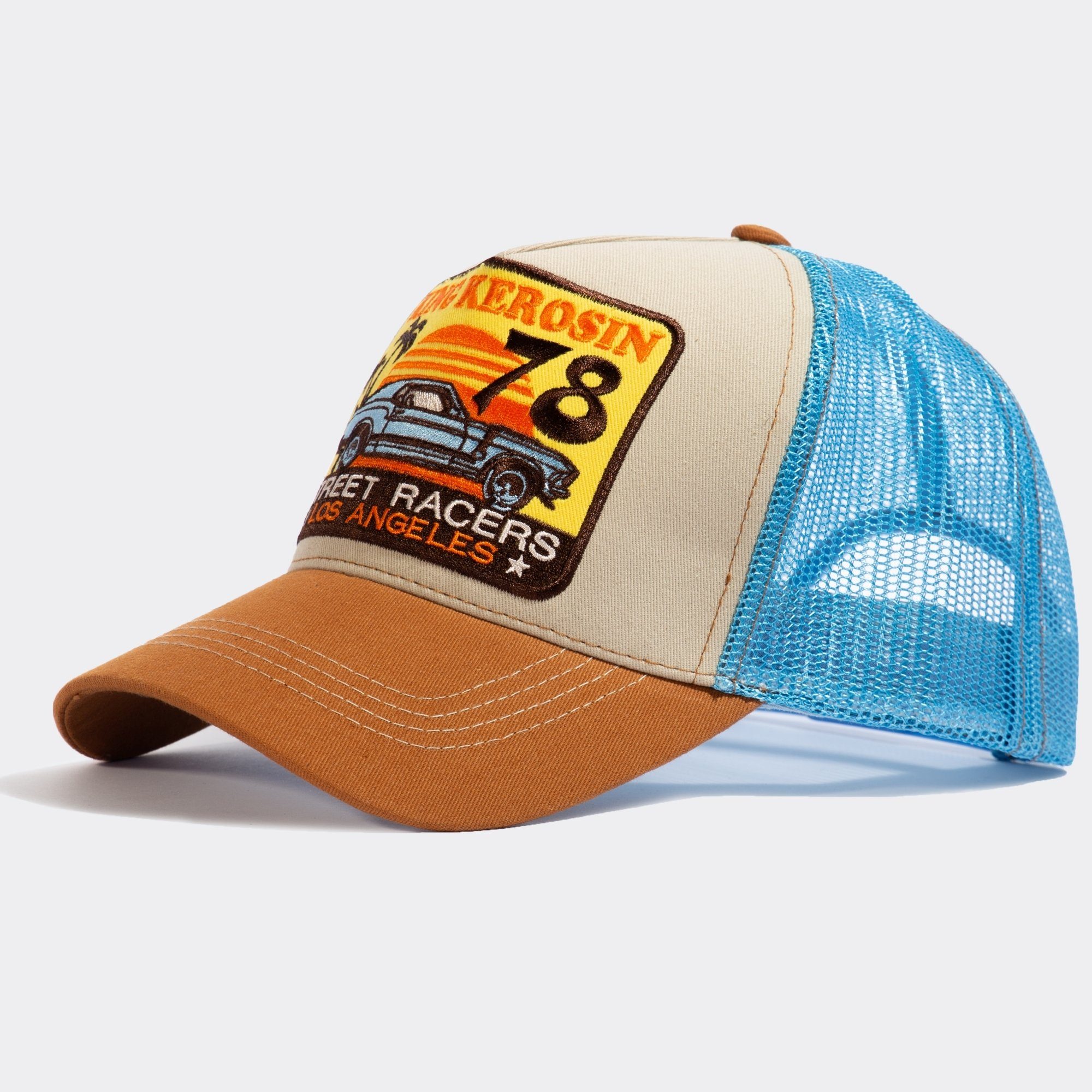 KingKerosin Trucker Cap Street Racers (1-St) mit Retro-Patch