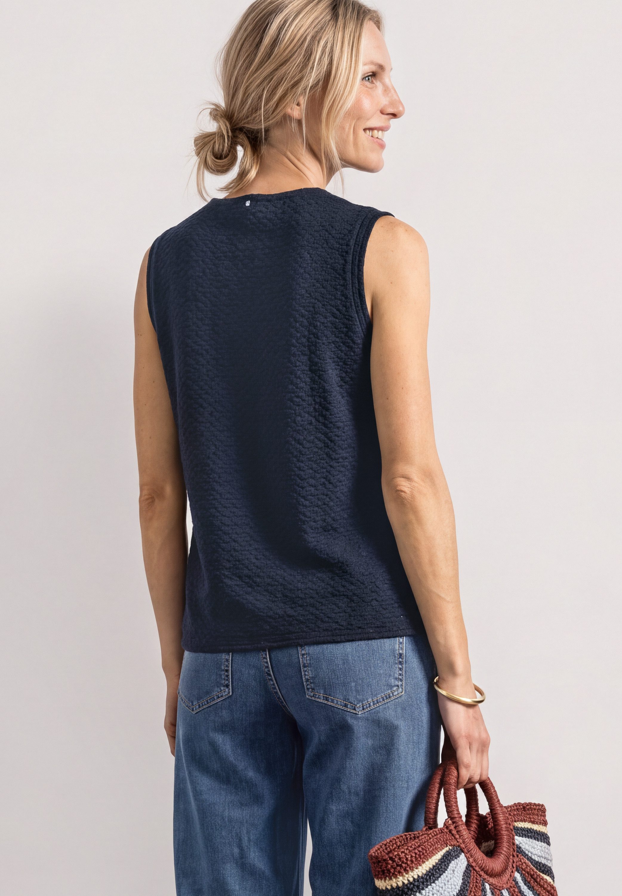 STREET ONE Tanktop mit V-Ausschnitt