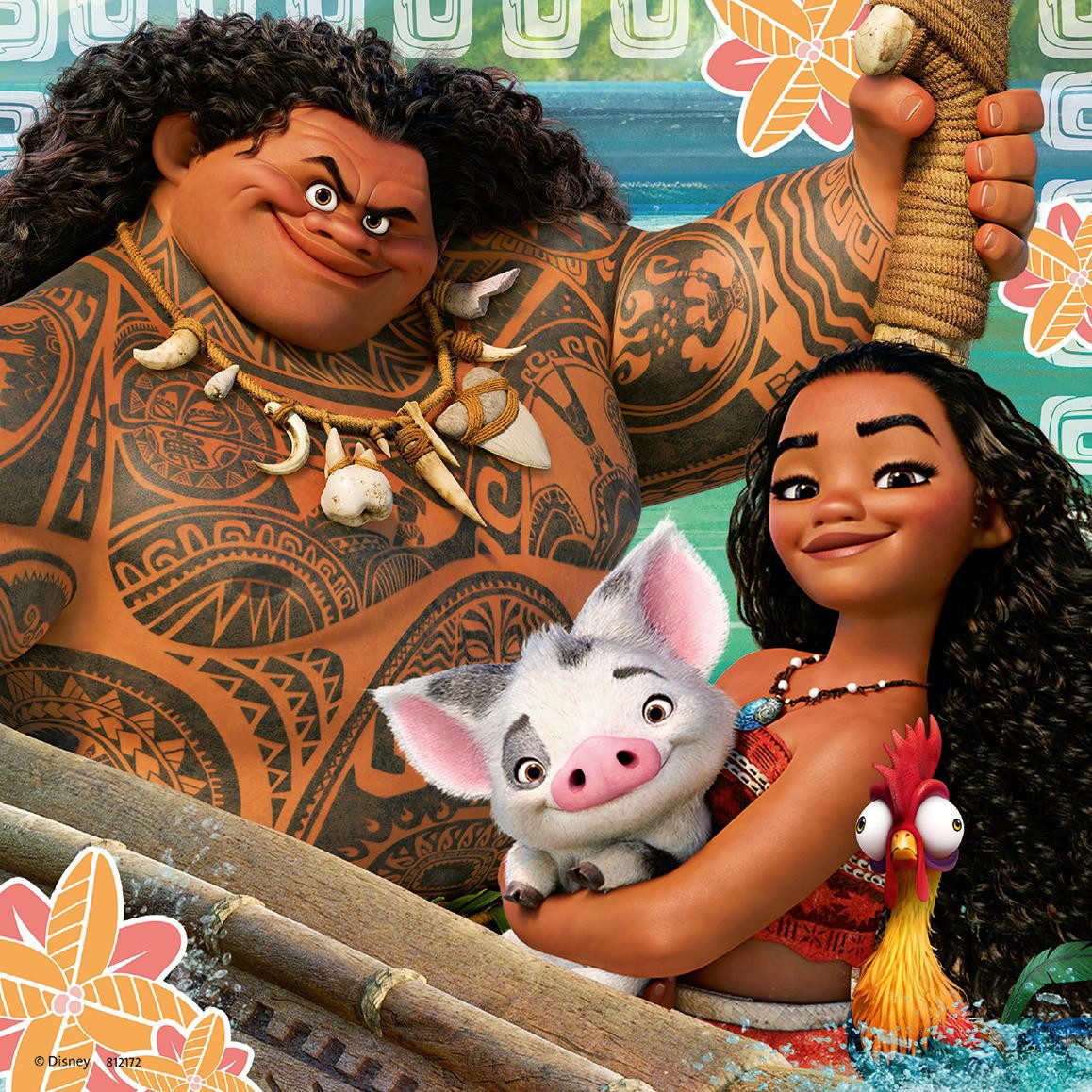 Ravensburger Puzzle 3 x 49 Teile Kinder Puzzle Disney Vaianas Entdeckungsre günstig online kaufen