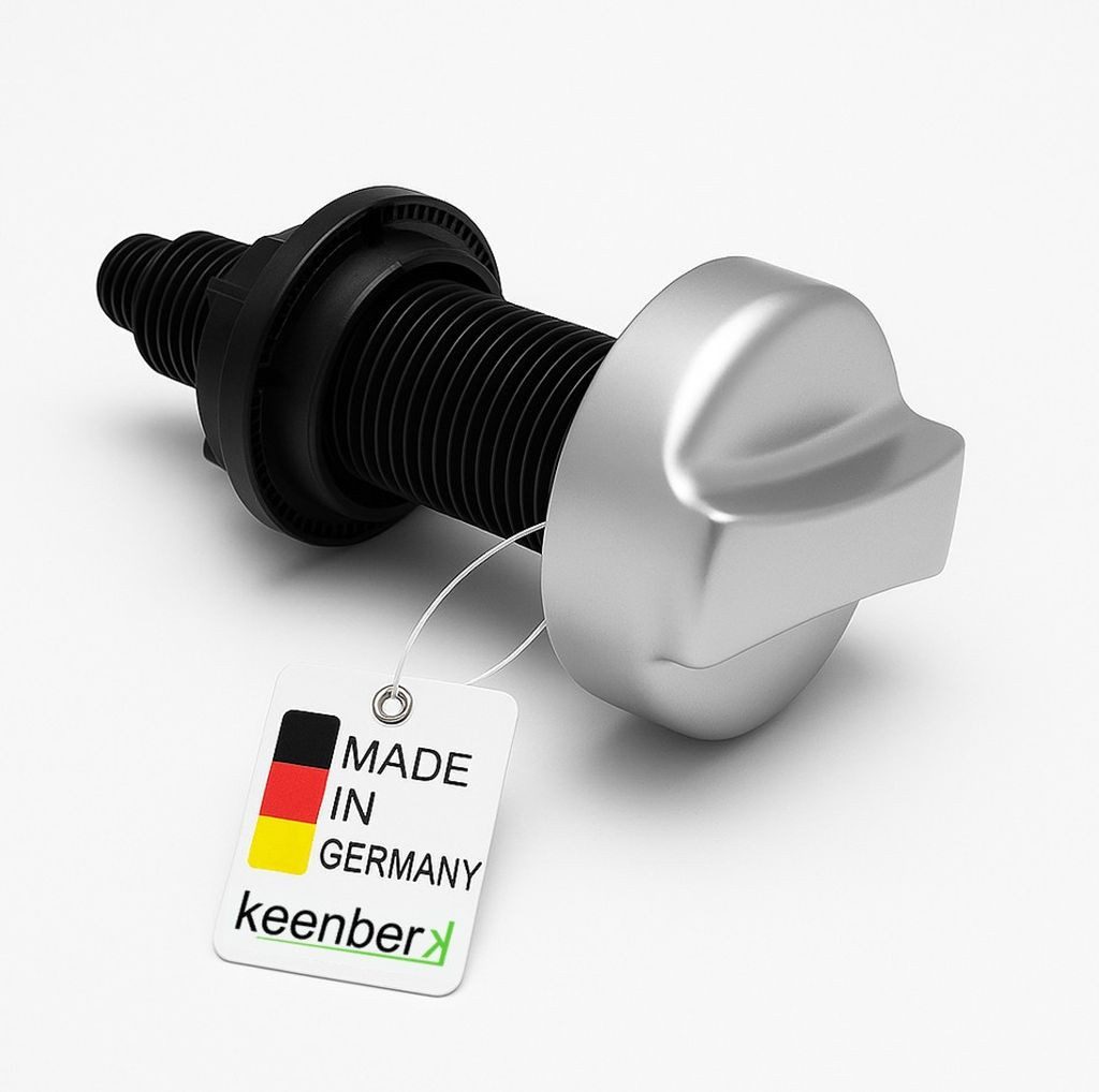 keenberk Küchenspüle Drehexcenter Kappe Spülen verschiedene Ausführungen Made in Germany