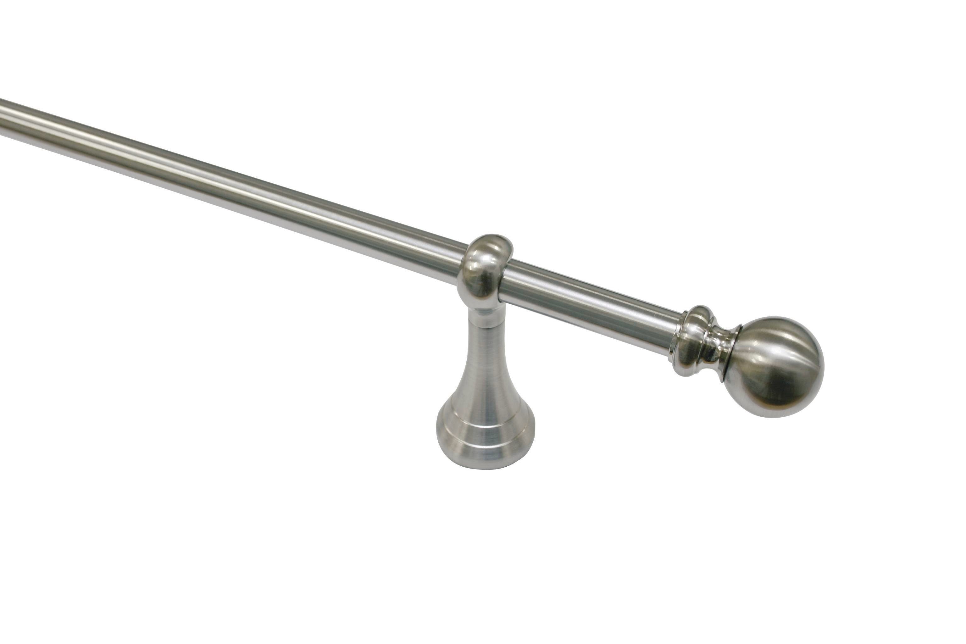 GARDINIA Gardinenstange Gardinenstangen-Set Polaris 1-Lauf Ø günstig online kaufen