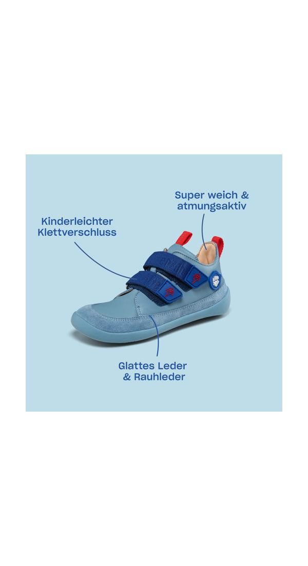 Affenzahn Leder Buddy Sneaker aus echtem Leder