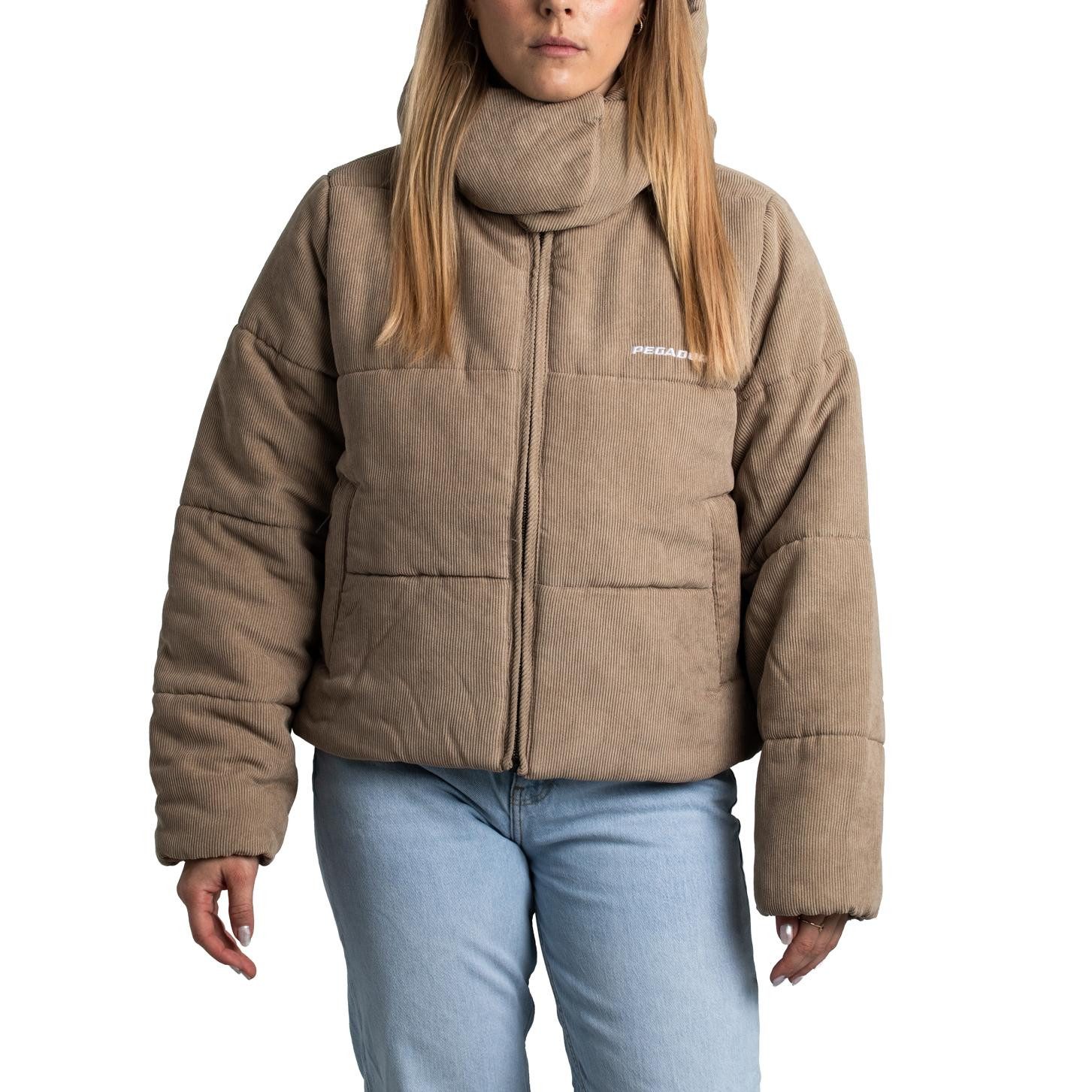 PEGADOR Winterjacke Pegador Blanca Corduroy Puffer Jacket