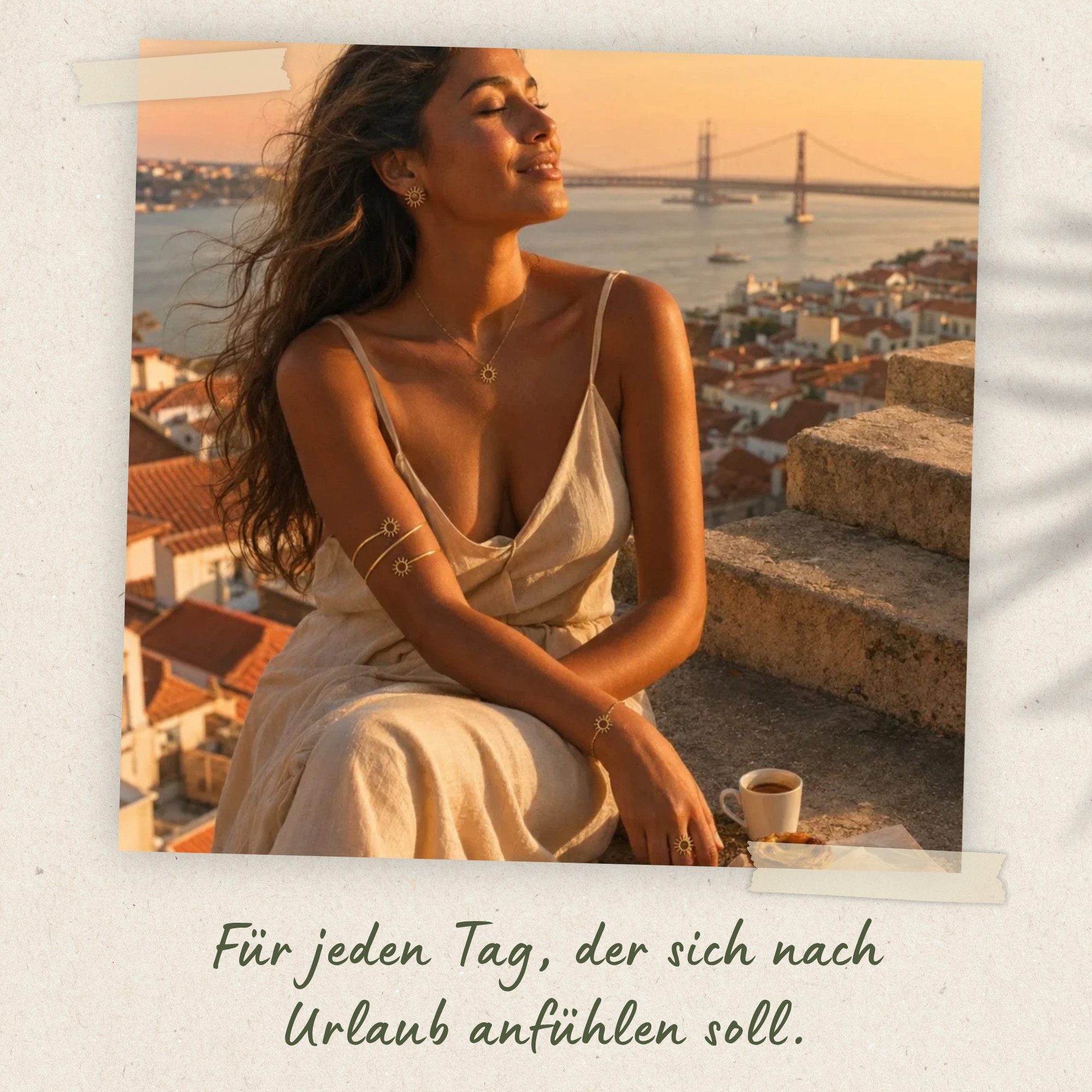 Heideman Schmuck-Adventskalender Summerbox Lissabon silberfarben, Schmuckset mehrteilig Schmuck für Frauen - 5 Schmuckstücke – Bild 4 von 5