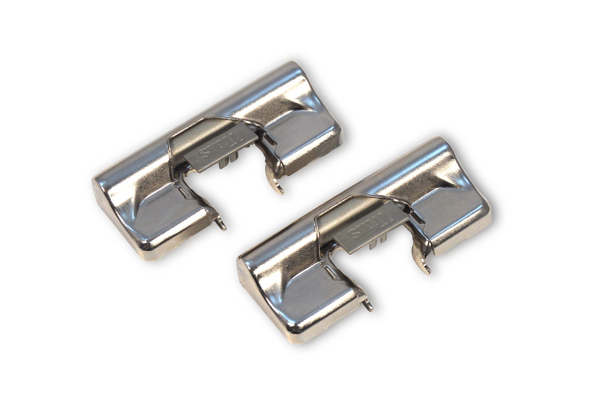Titus Group Türdämpfer Scharnierdämpfer Dämpfer Clip-System Türdämpfer für Topfbänder (2 St)