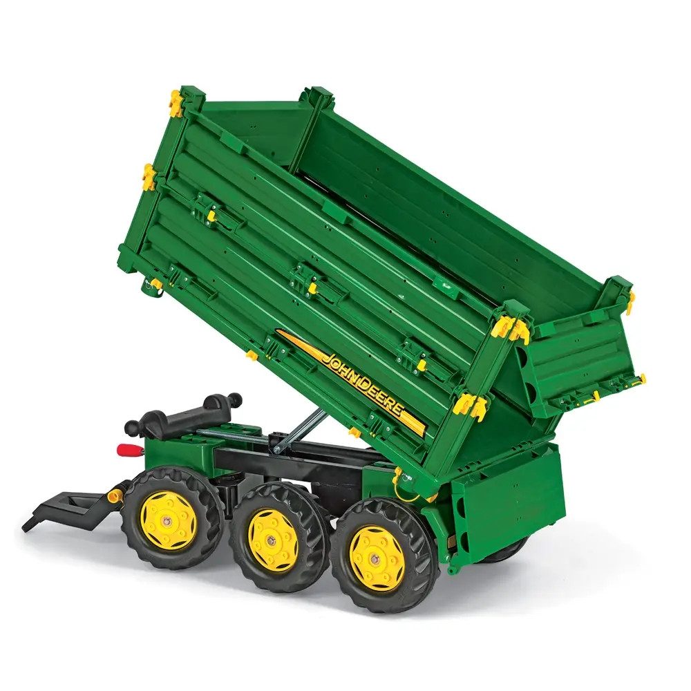 rolly toys® Tretfahrzeug rollyToys Multitrailer JD 3-achsig