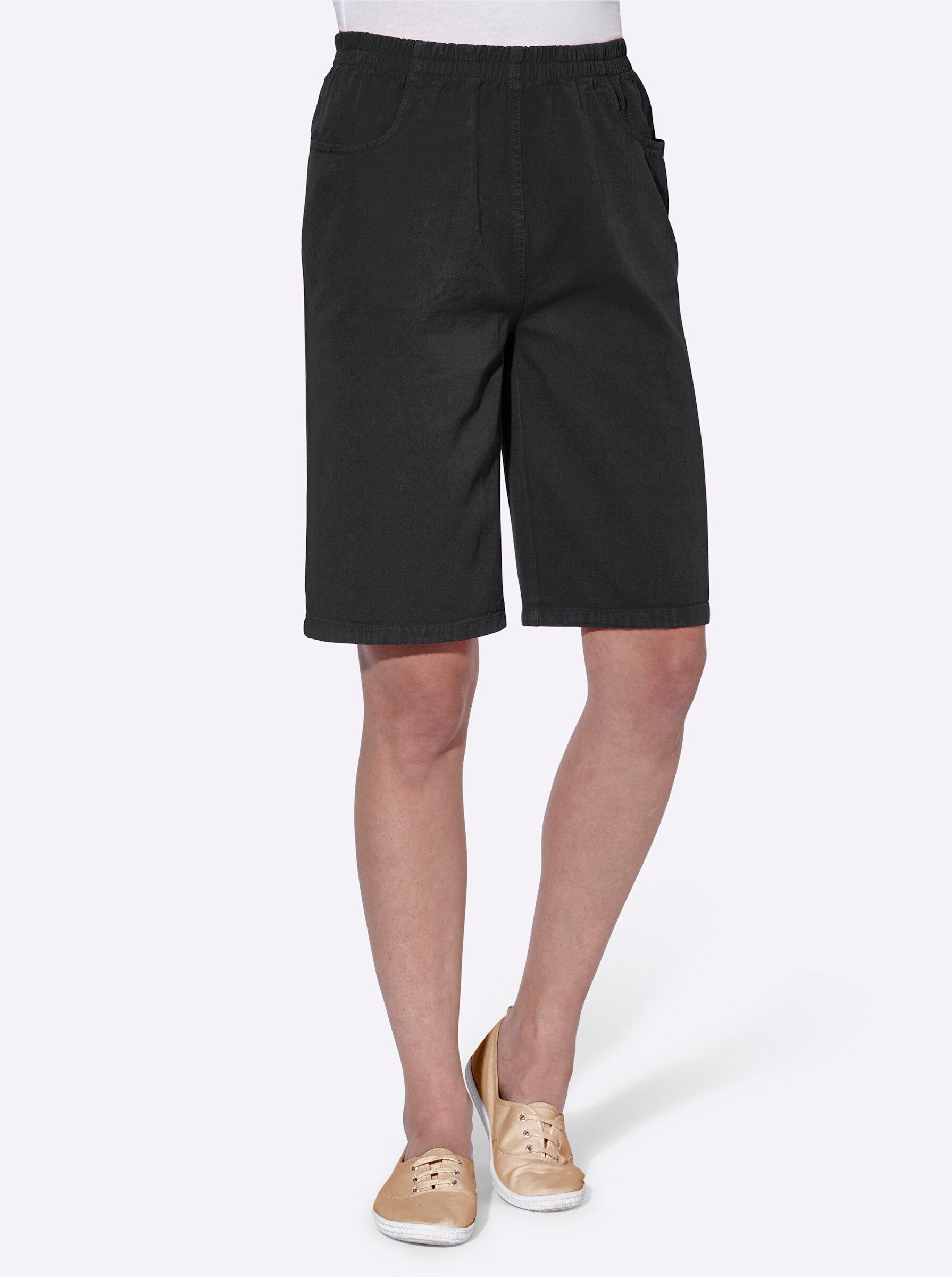 WITT WEIDEN Shorts schwarz