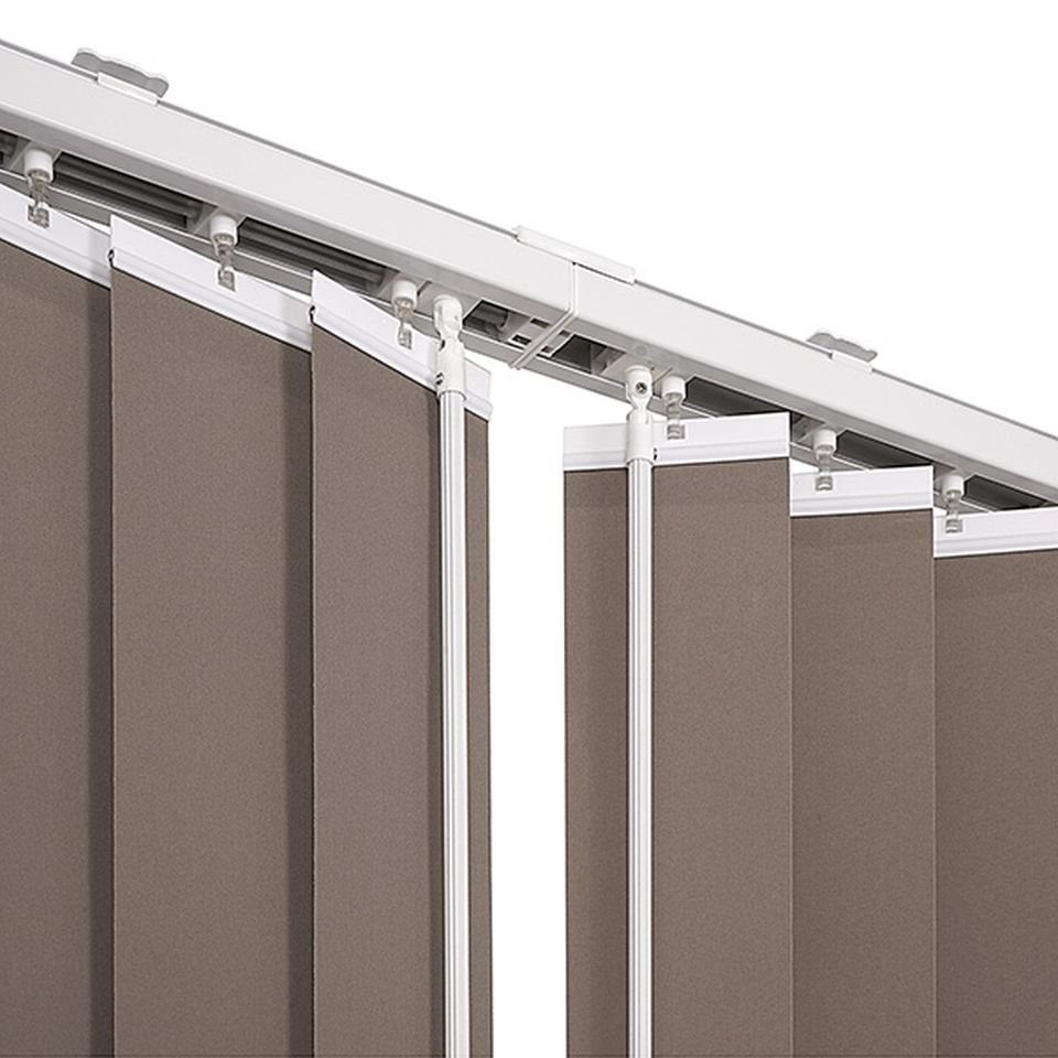 ventanara Lamellenvorhang Lamellenvorhang Komplettset Ventanara 89mm Vertikaljalousie – Bild 4 von 5