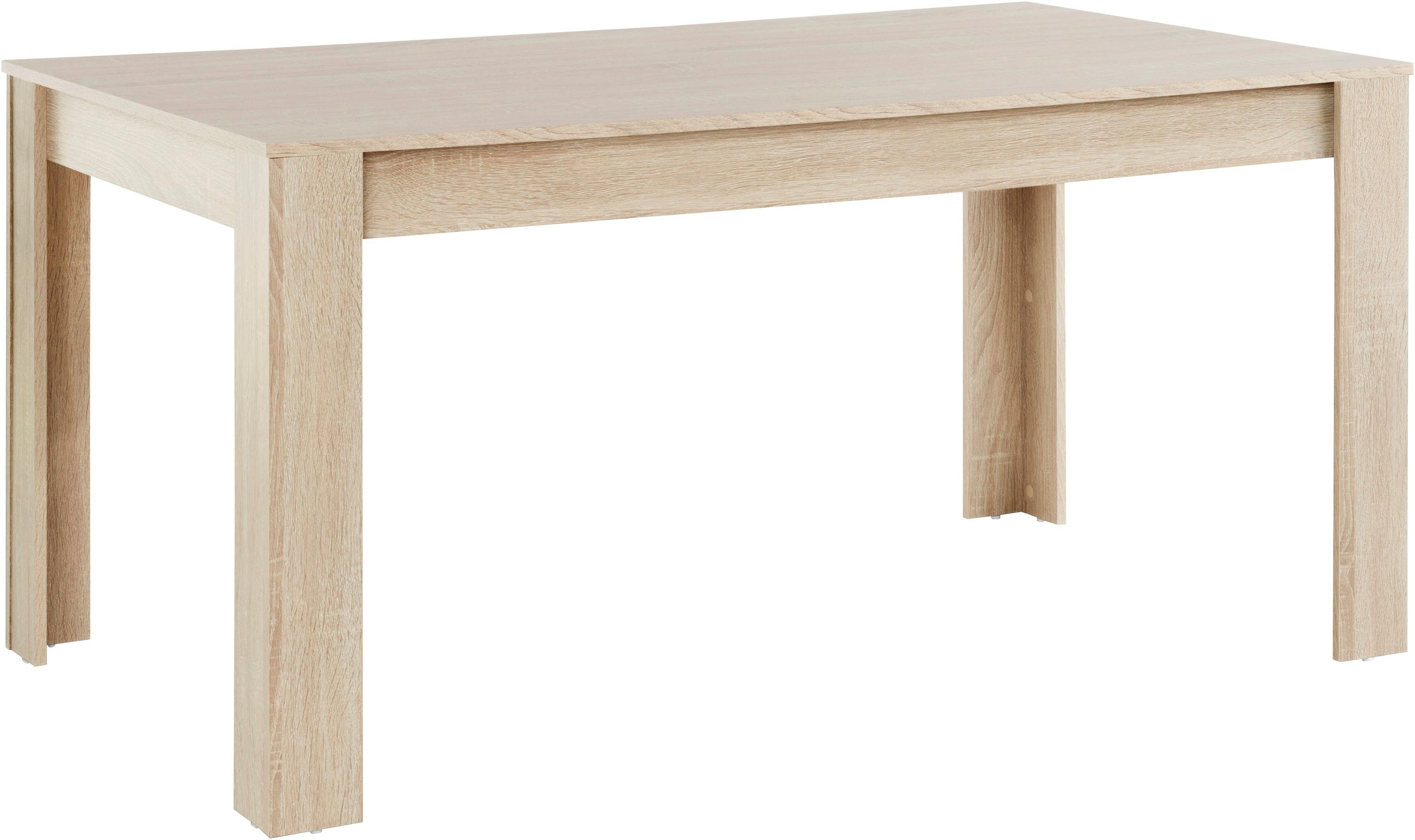 OTTO home Essgruppe Lynn160/Brooke, (Set, 5-tlg), Tisch mit 4 Stühlen