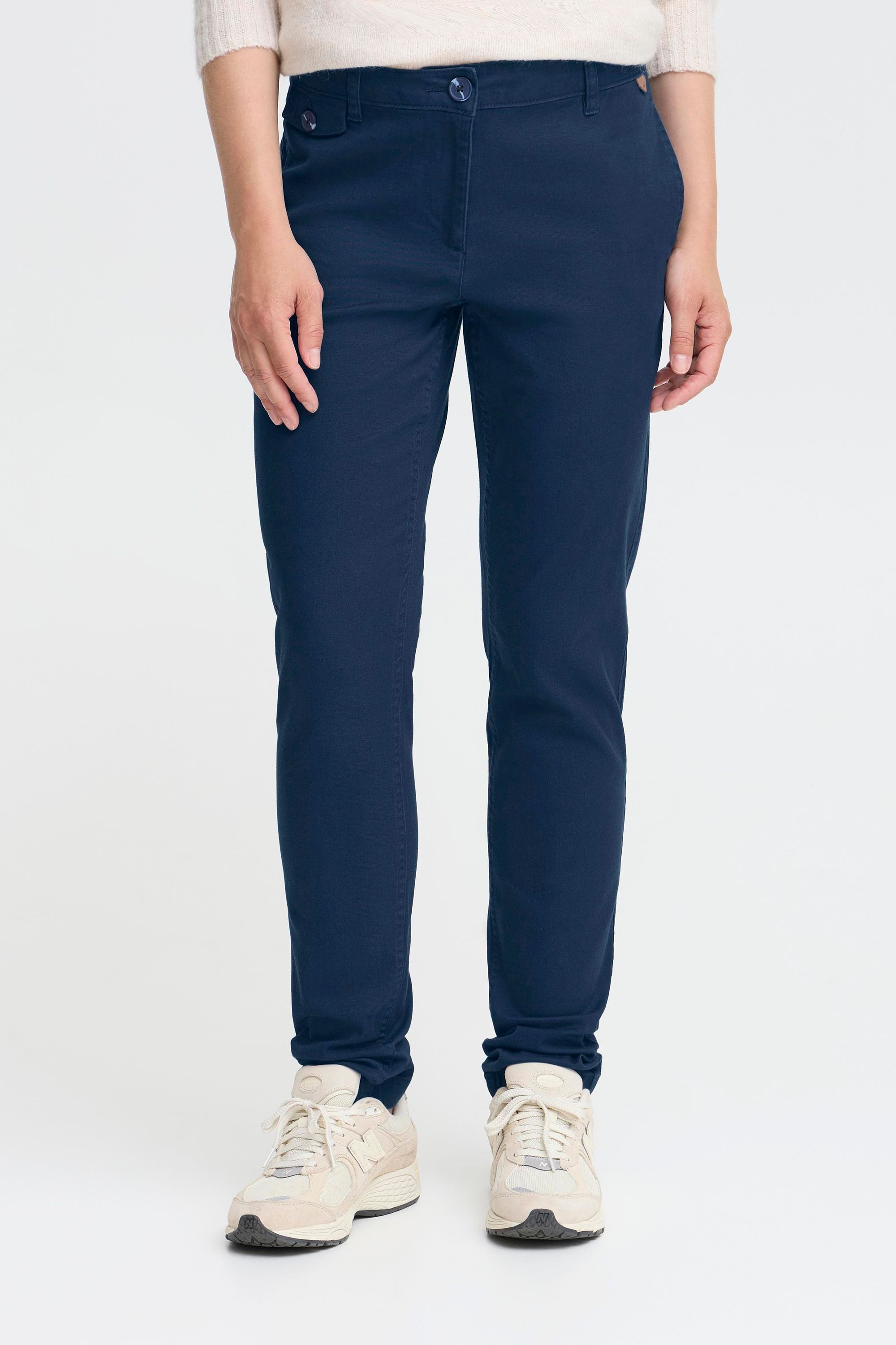 OXMO Chinohose OXIben Stoffhose mit Gürtelschlaufen - Regular Fit. Reduzierter Preis € 35,99. Unverbindliche Preisempfehlung € 49,99