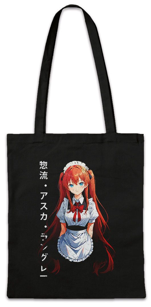 Beuteltasche Neon Schoolgirl Stofftasche Nerv Genesis Asuka Neon Gendo Evangelion