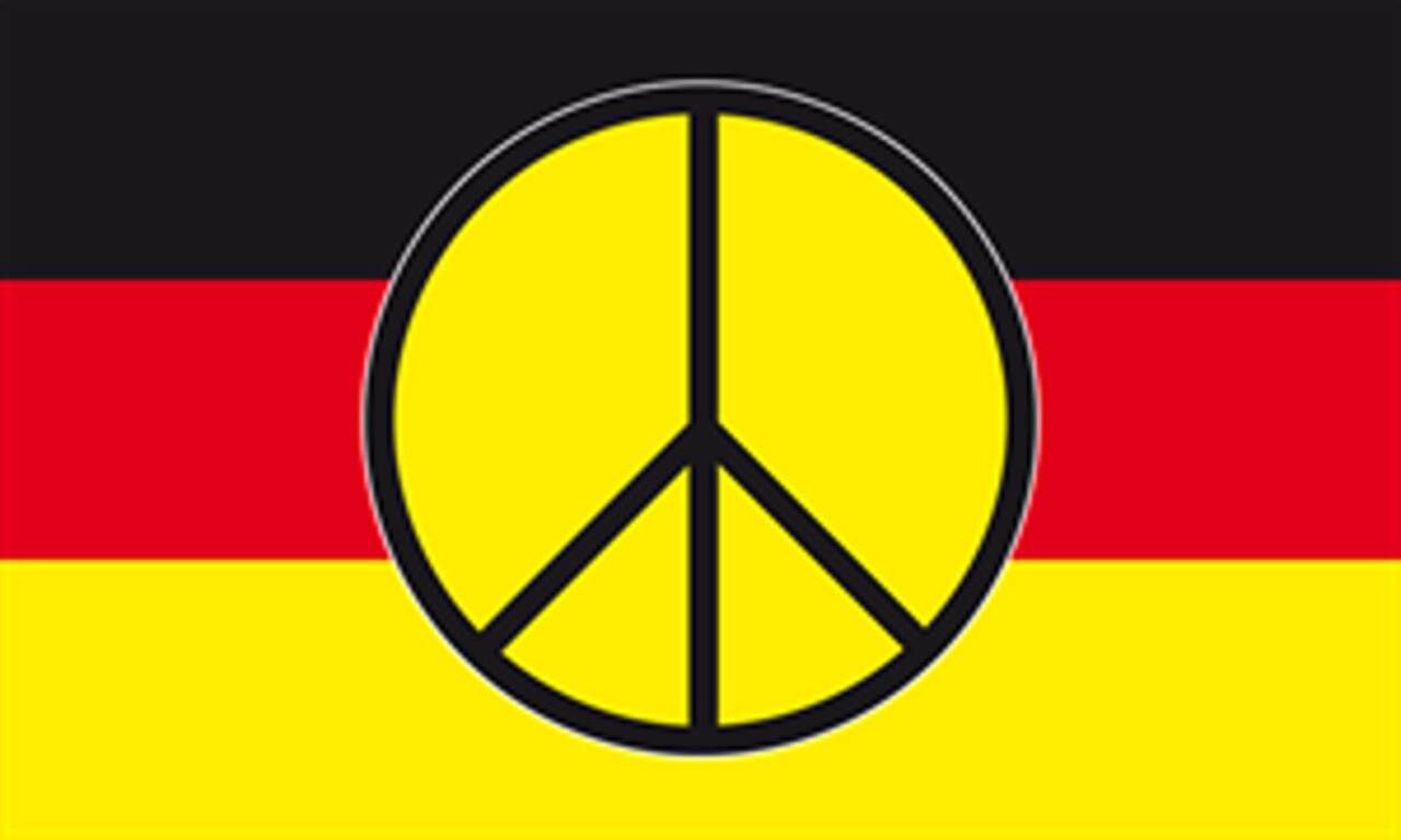 80 Peace flaggenmeer Zeichen g/m² Deutschland Flagge