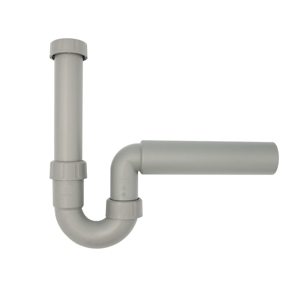 Siphon PP-Spülensiphon DN50 100% Recyling Kunststoff