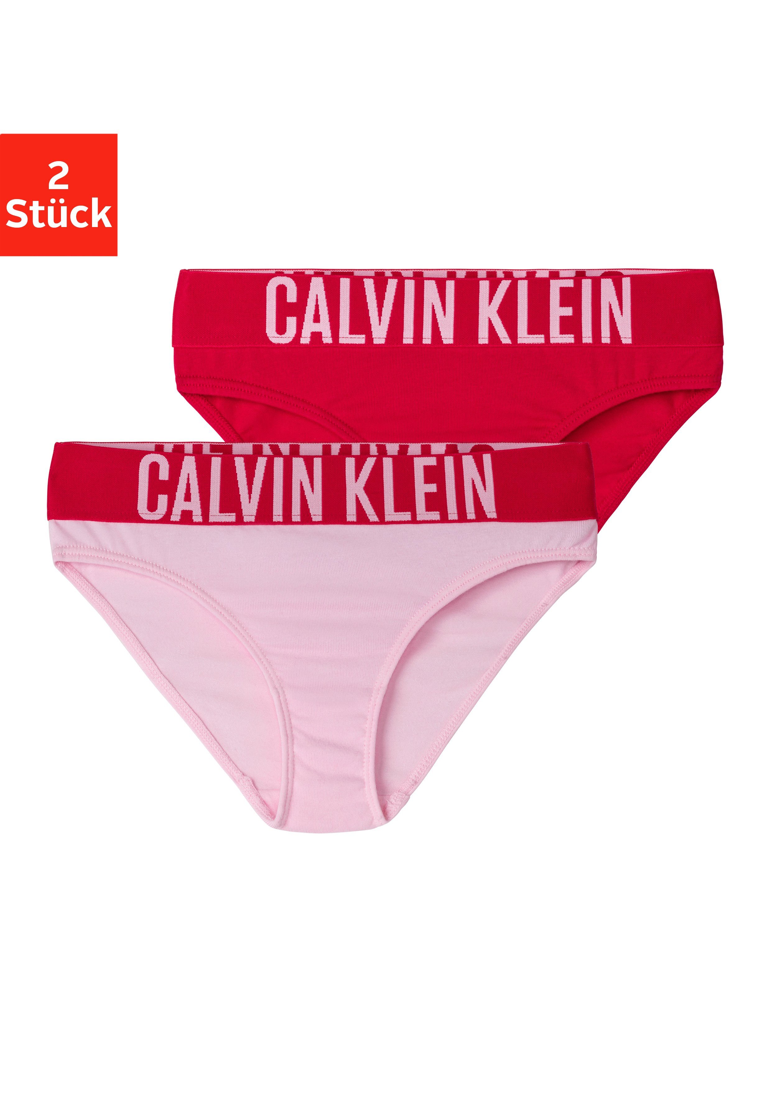 Calvin Klein Bikinislip »Mädchen« (2 Stück) mit Logo bund online