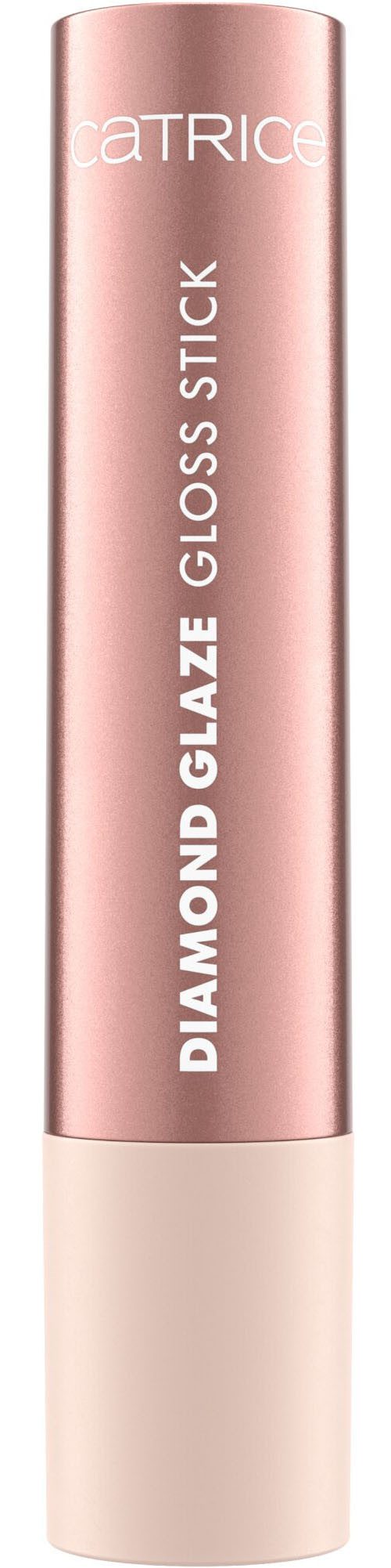 Catrice Lippenstift DIAMOND GLAZE GLOSS STICK, glänzendes Finish mit intensivem Glow, pflegend wie ein Balsam