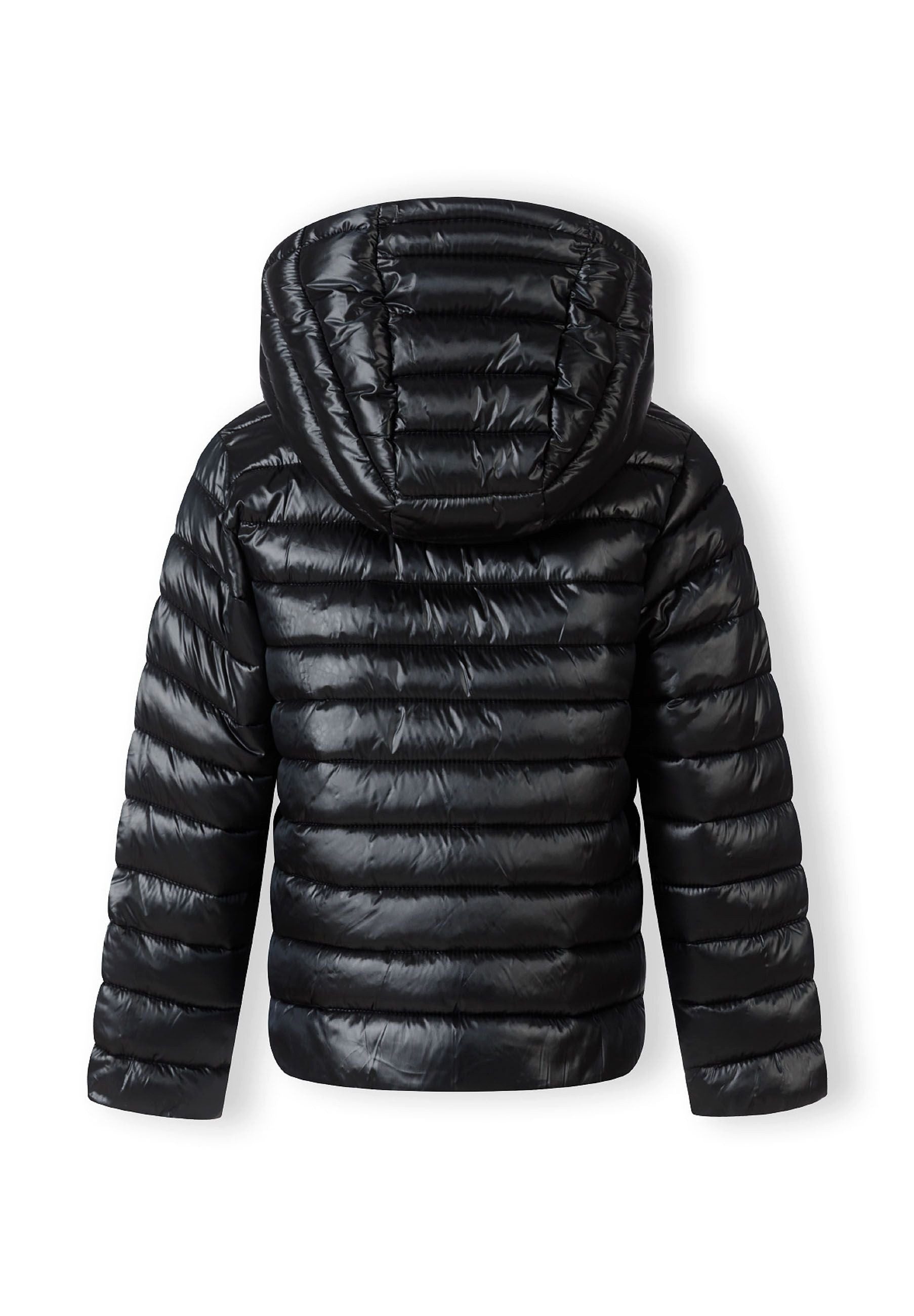 MINOTI Steppjacke für Mädchen mit Kapuze Herz-Abzeichen – Bild 3 von 5