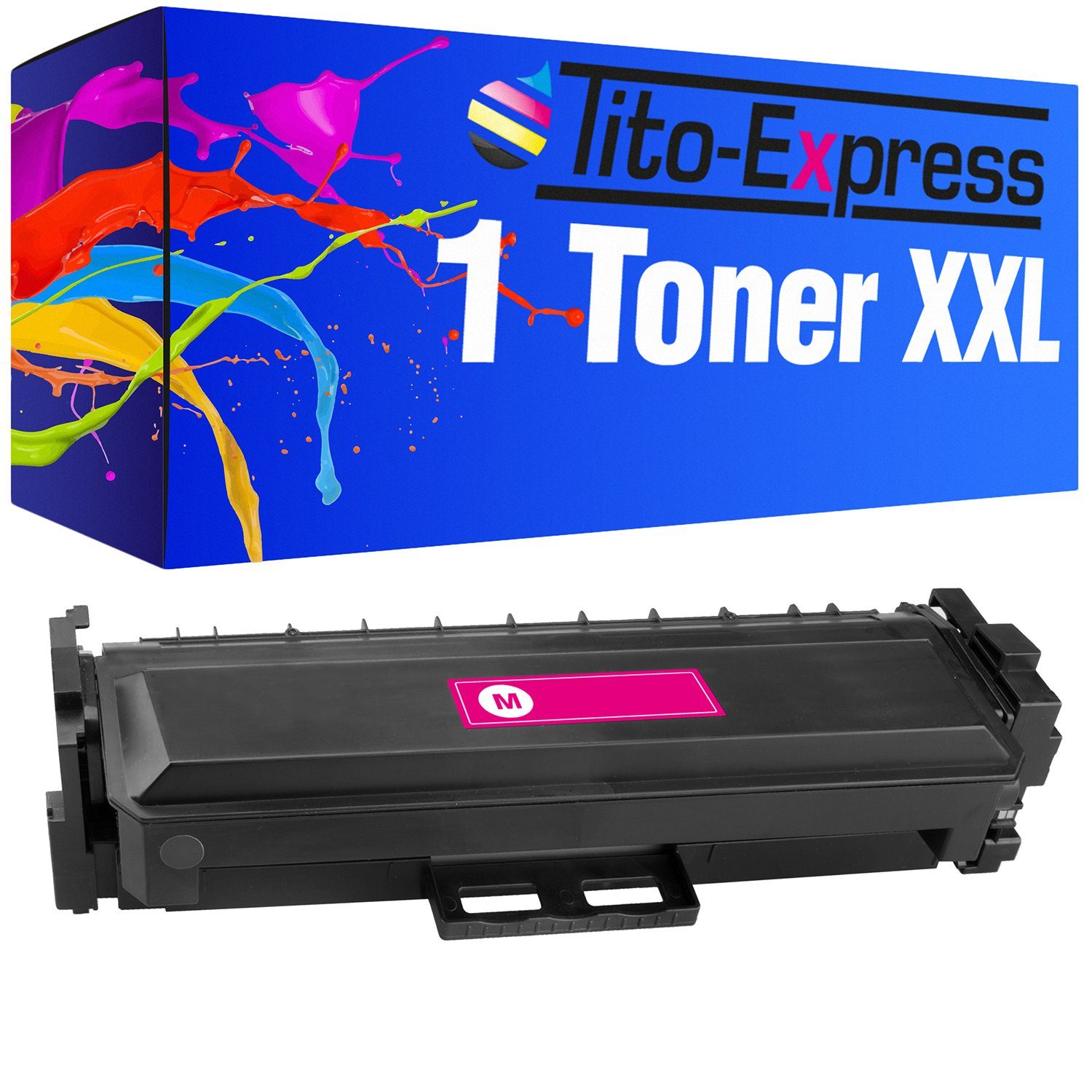 Tito-Express Tonerpatrone ersetzt HP CF 413 X CF 413X CF413X 410X, (1x Magenta), für MFP m477fdw Color Laserjet Pro MFP M477fdw M477fdn M452nw M377dw