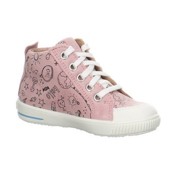 Superfit Moppy High-Top Sneaker Veloursleder gemustert Sneaker Veloursleder