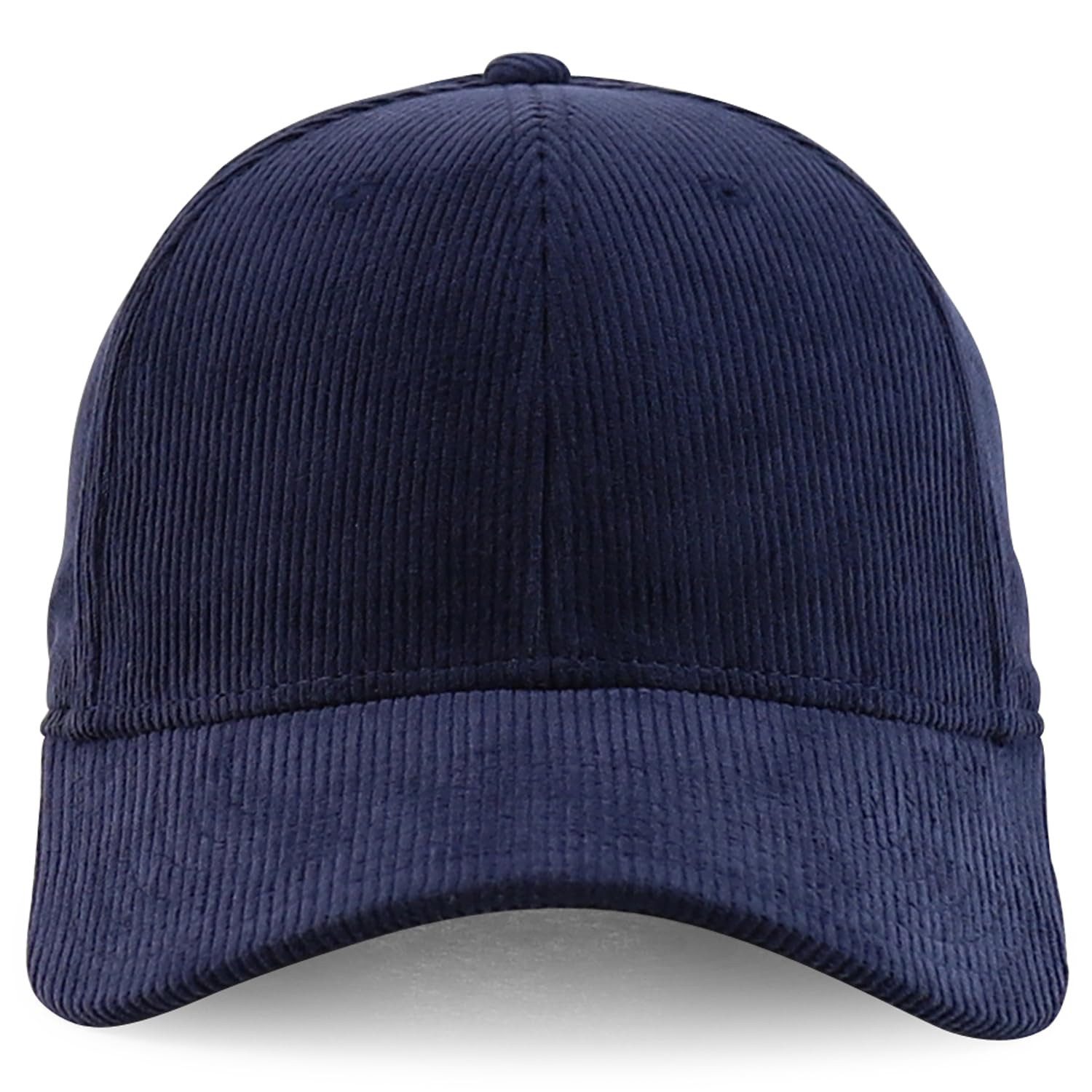 Zaewry Baseball Cap Baseballkappe für Herren und Damen, Aus Cord, verstellbar einfarbig, Unisex, Einheitsgröße, Sonnenmütze