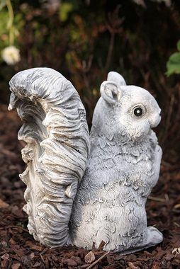 Stone and Style Gartenfigur Steinfigur Eichhörnchen stehend