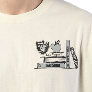 New Era Print-Shirt Oversized BOOK CLUB Las Vegas Raiders