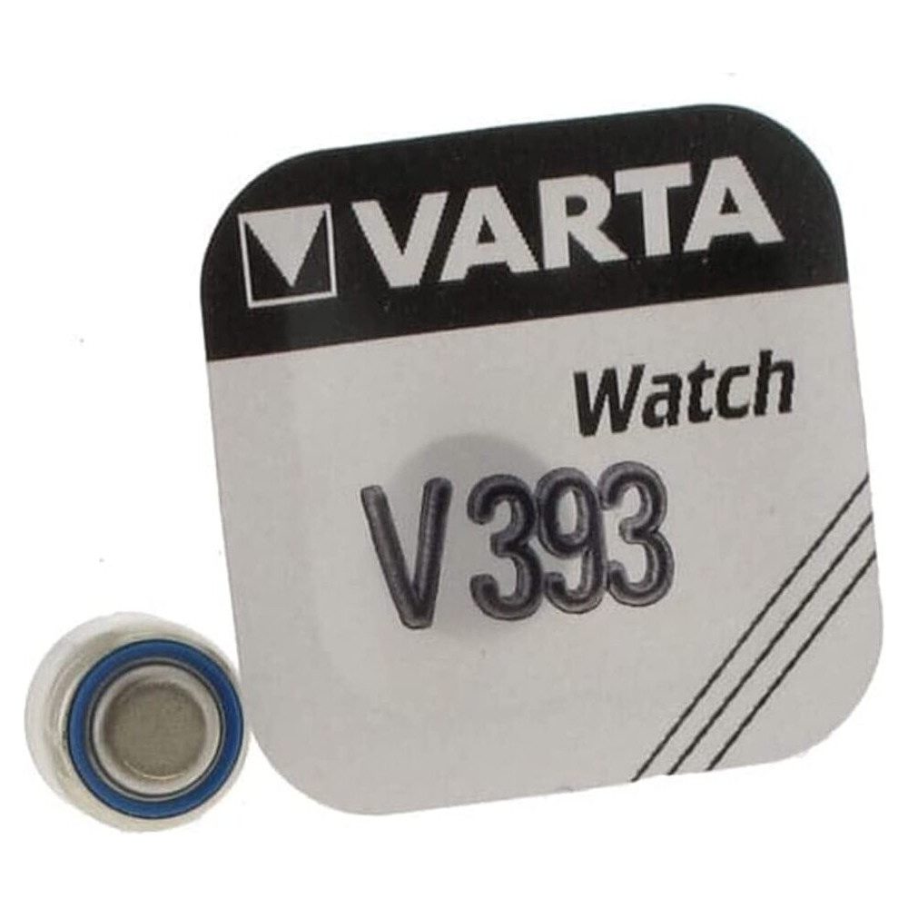 VARTA VARTA V393 Knopfzellen-Batterien Set 10 Stück Akku VARTA Professional V393, Batterie, 10 Stück (1,55V V), CO2-neutraler Versand