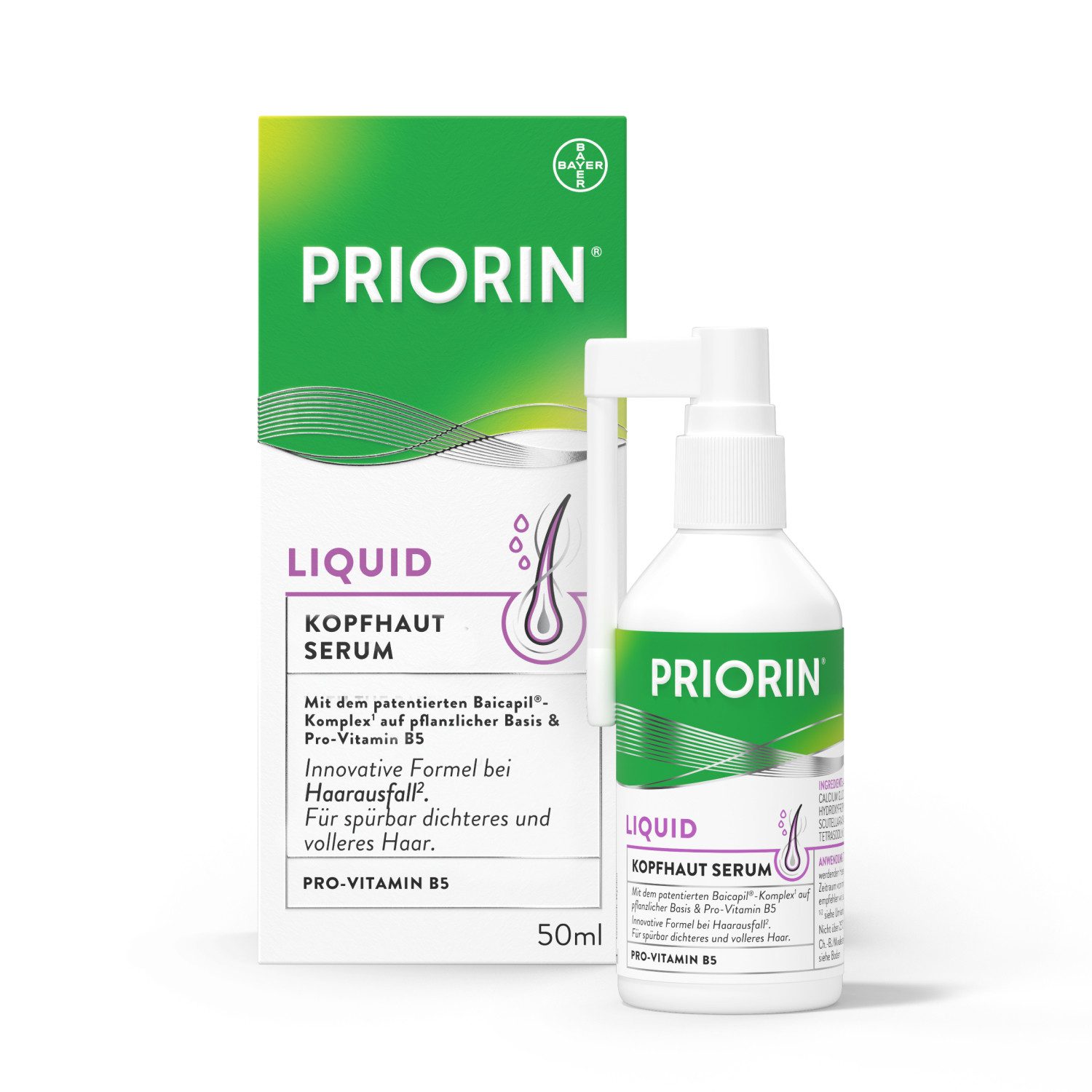 Priorin® Haarpflege-Spray Liquid, 1-tlg., -, Priorin® Liquid hilft bei Haarausfall und dünner werdendem Haar