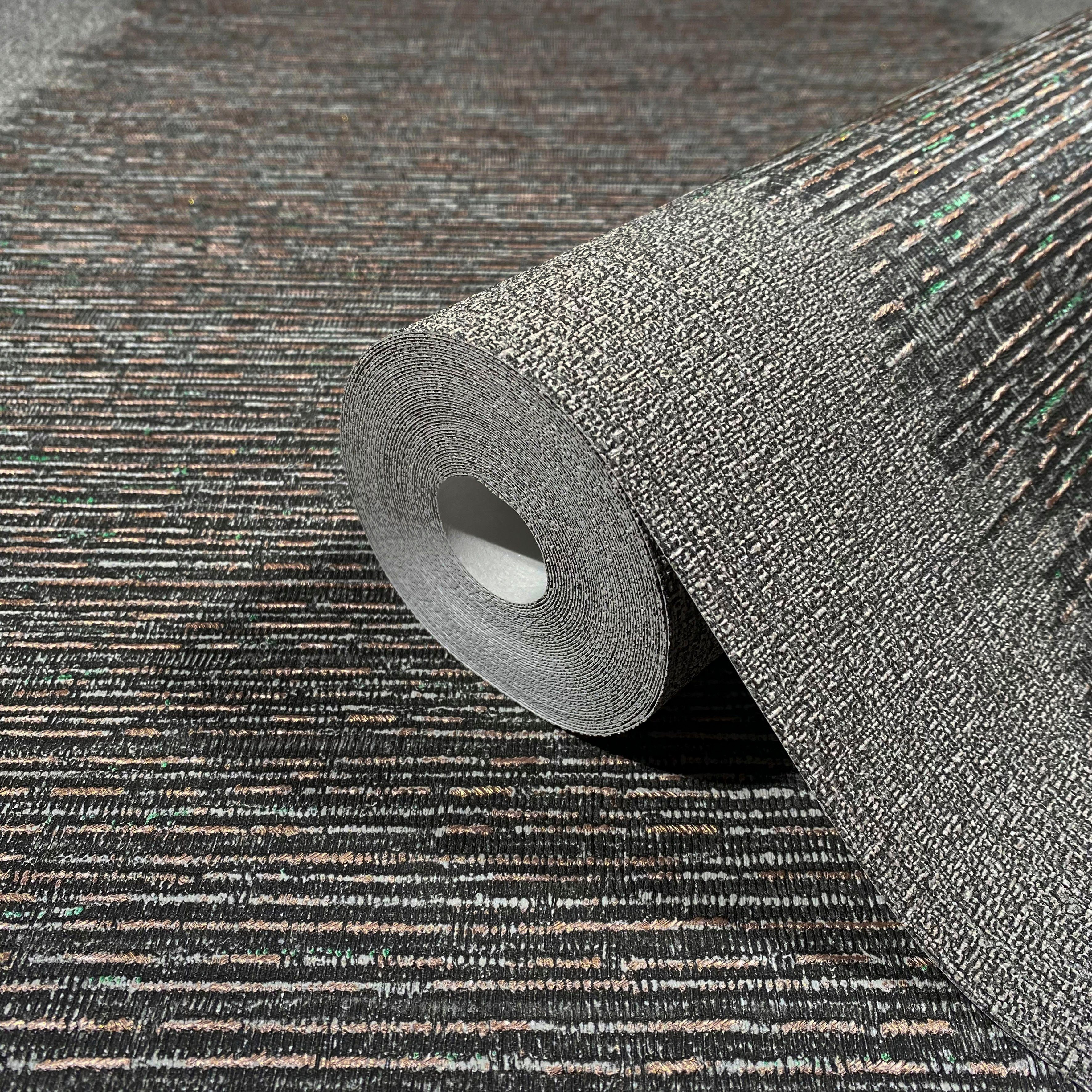 Marburg Vliestapete Jewellery, geprägt, Streifen, matt, Kunst moderne Tapete für Wohnzimmer Schlafzimmer Küche