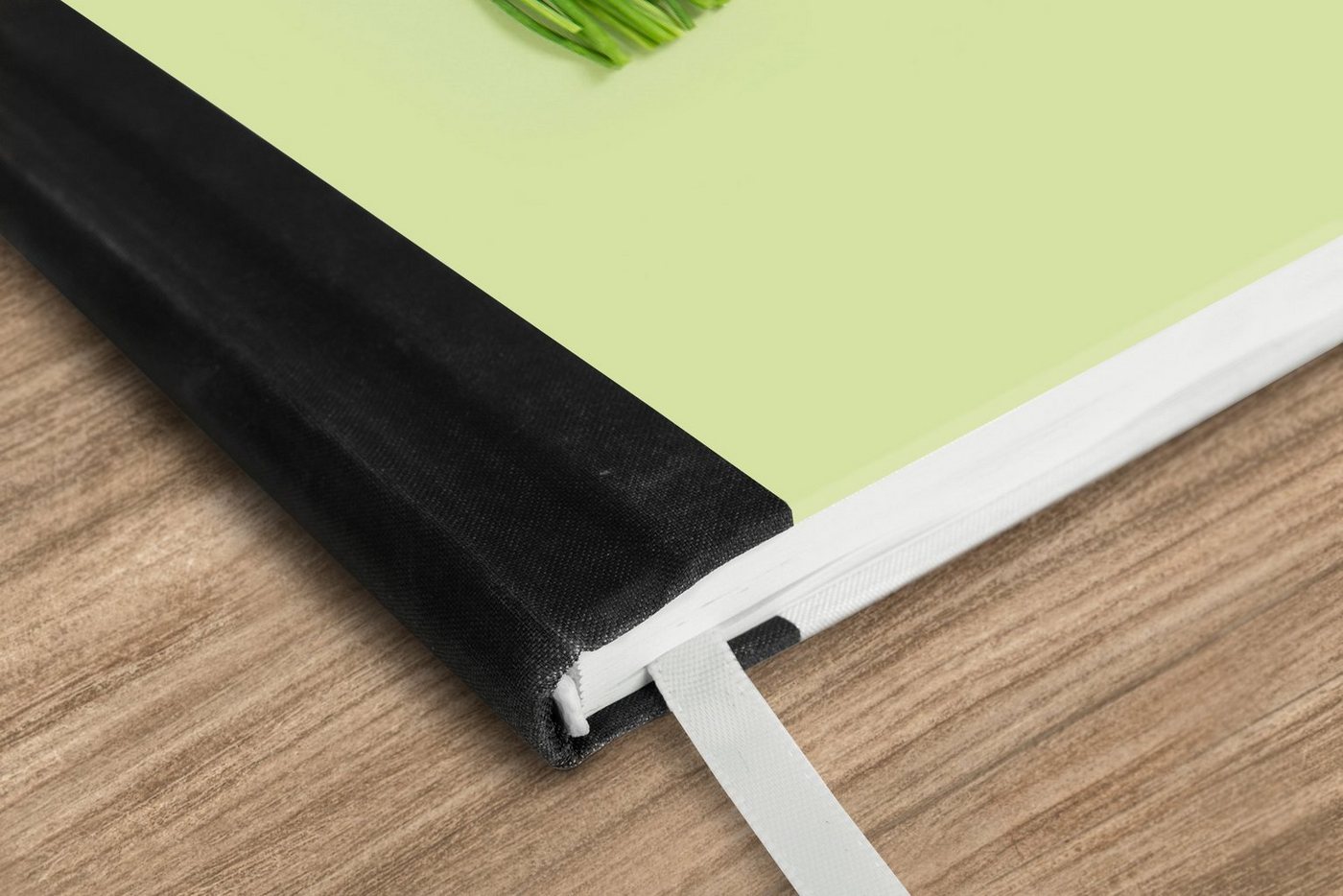 Thumbnail - MuchoWow Notizbuch Obst und Gemüse in einem grünen Farbton, Notebook, Notizblock a5, Tagebuch, Journal Liniert