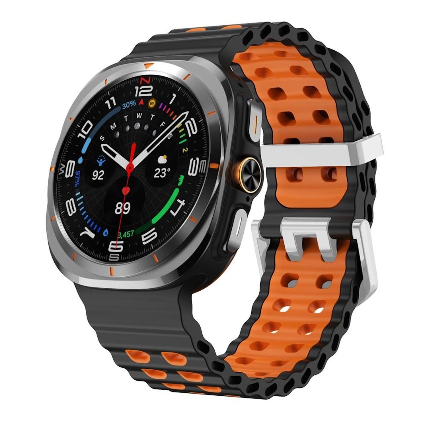 Wigento Smartwatch-Armband Für Samsung Galaxy Watch Ultra / Ultra 2025 Two günstig online kaufen